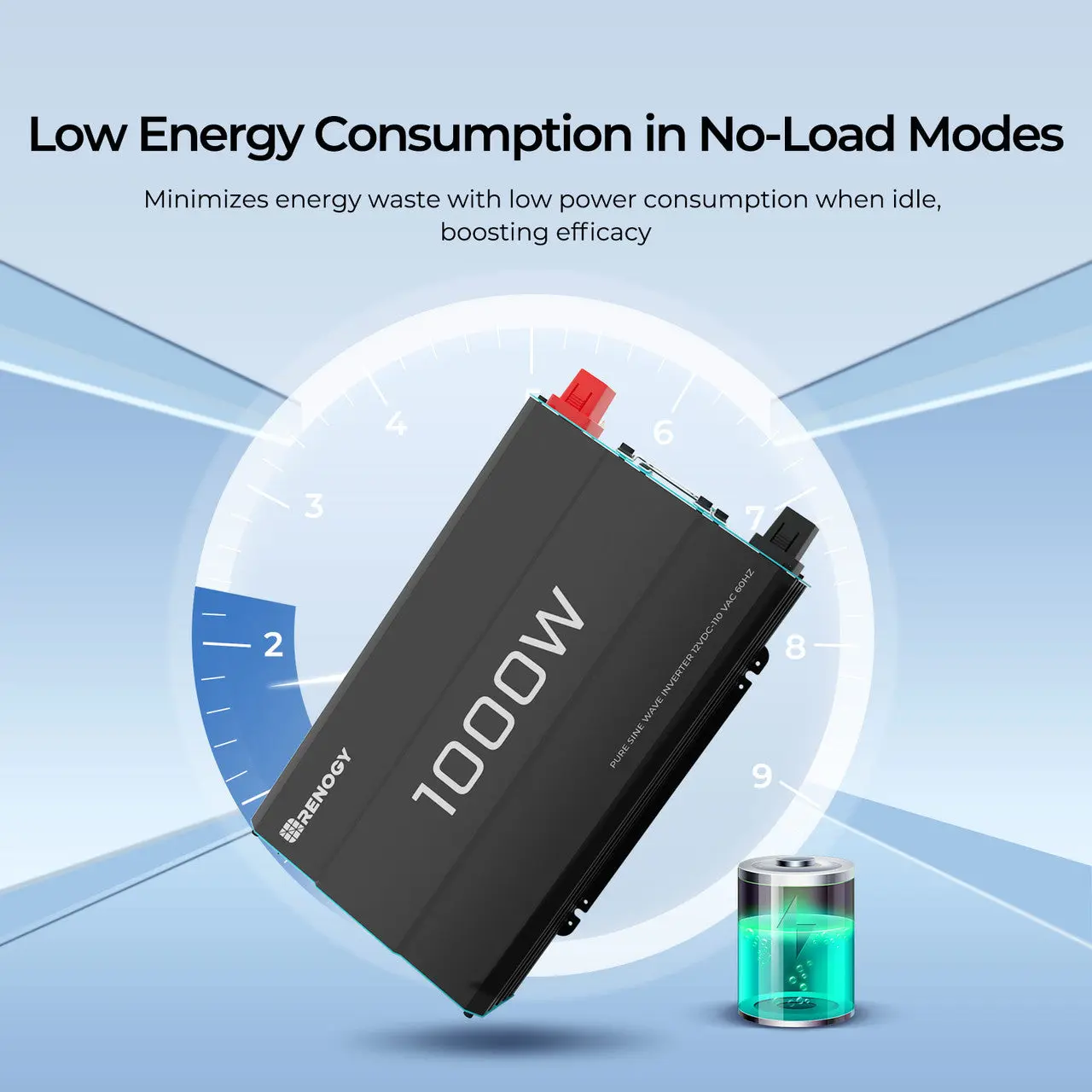 1000W 12V Pure Sine Wave Inverter - Image 9