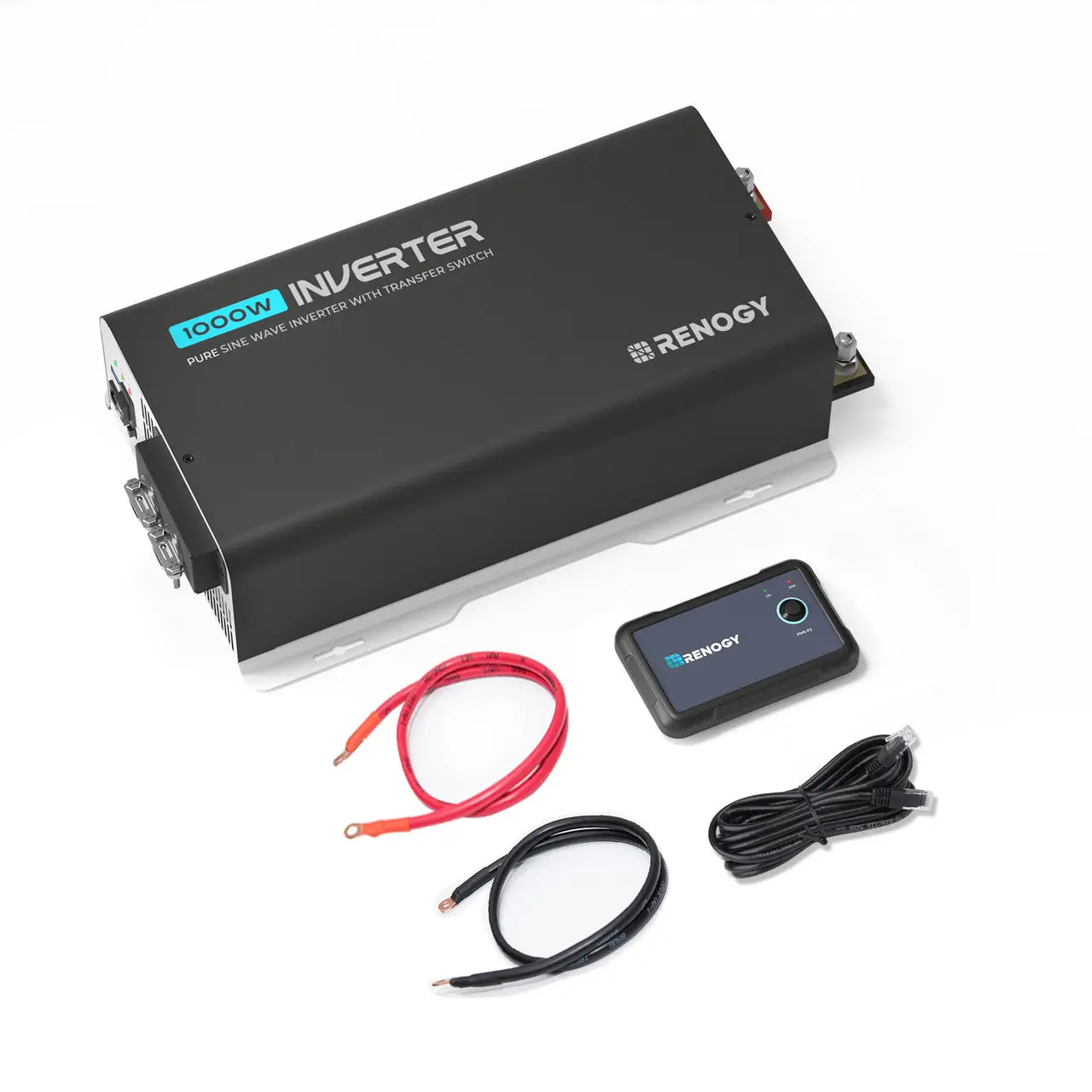 1000W 12V Pure Sine Wave Inverter with UPS Transfer Switch and Built-in Bluetooth - Image 12