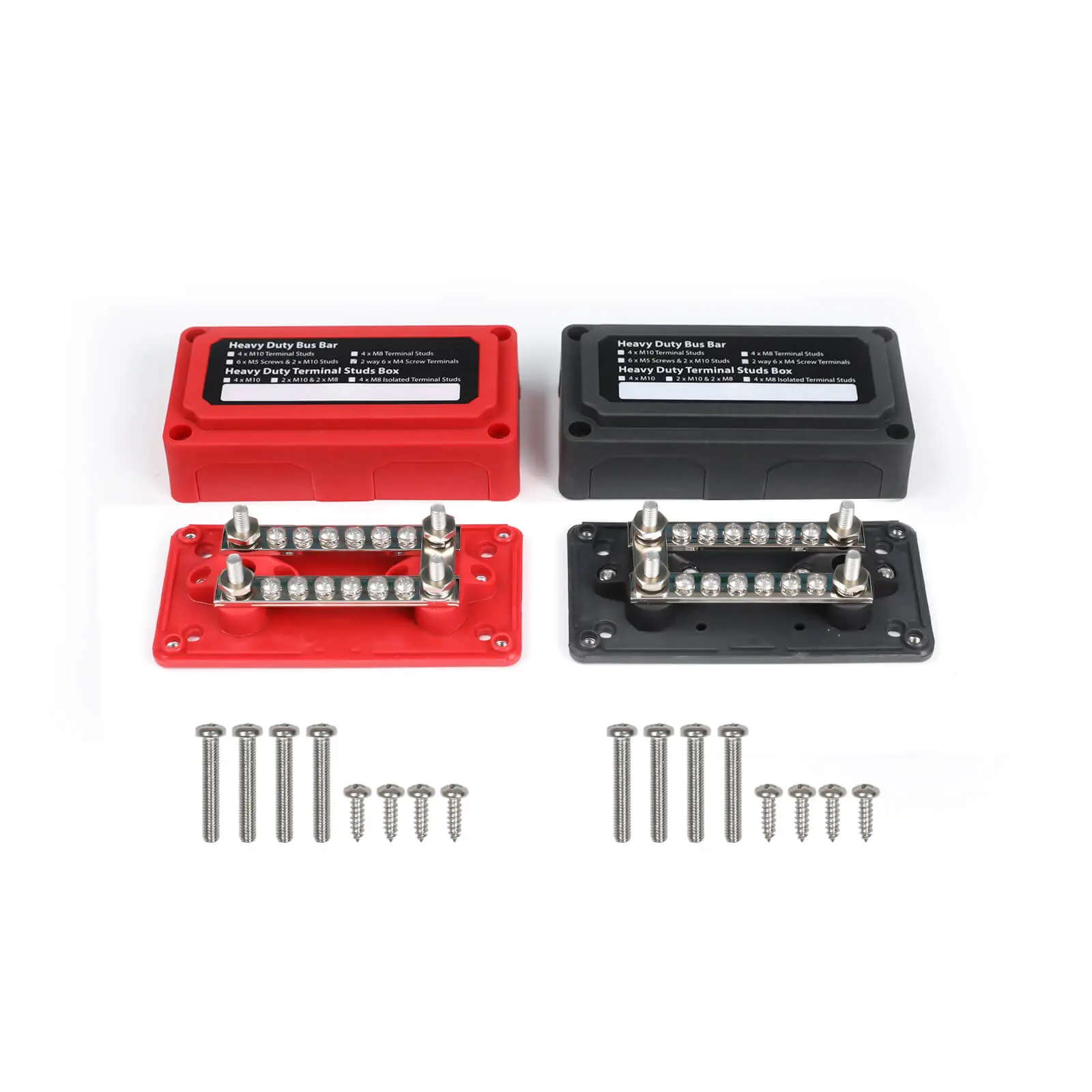 100A/300A  Red/Black Busbar - Image 11