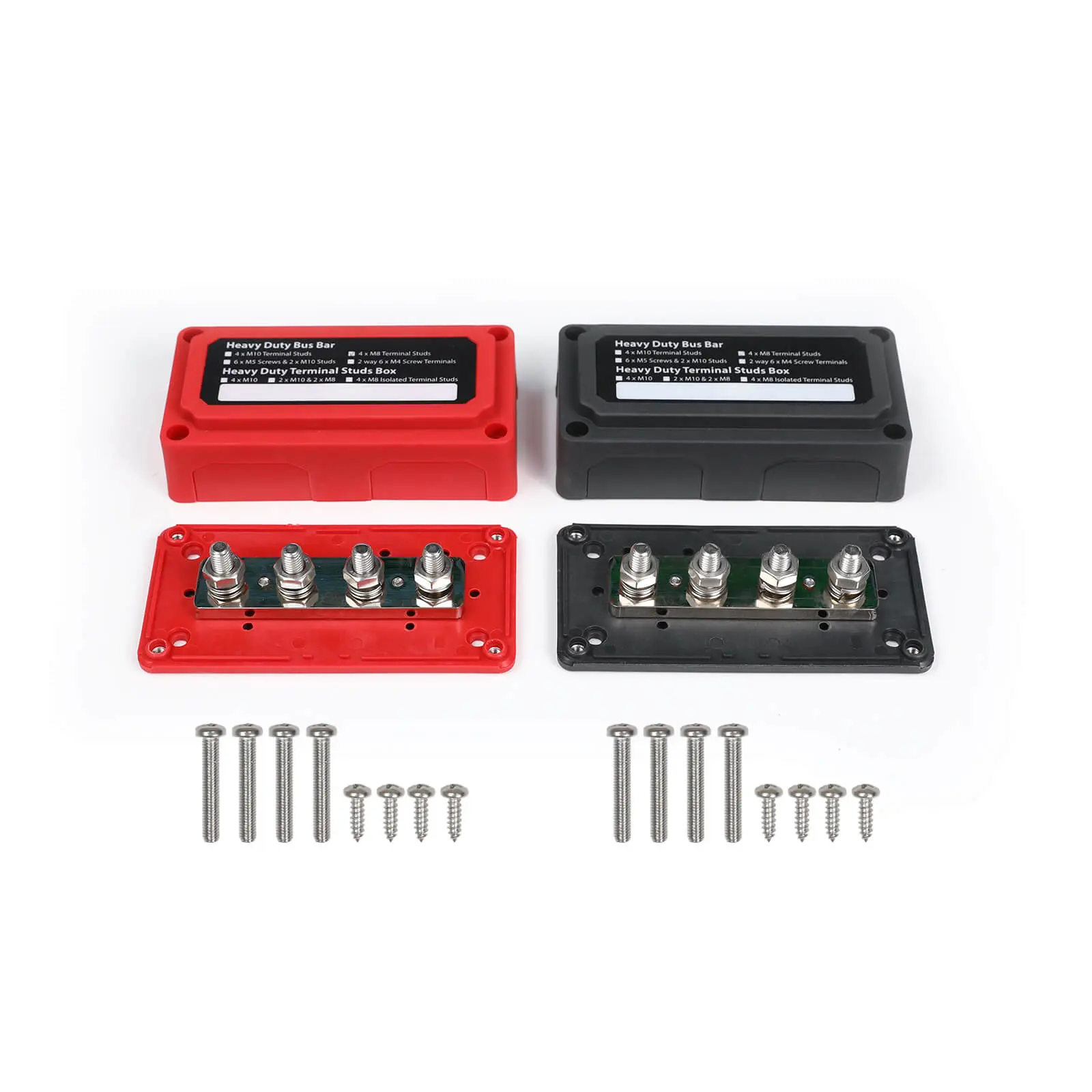 100A/300A  Red/Black Busbar - Image 13