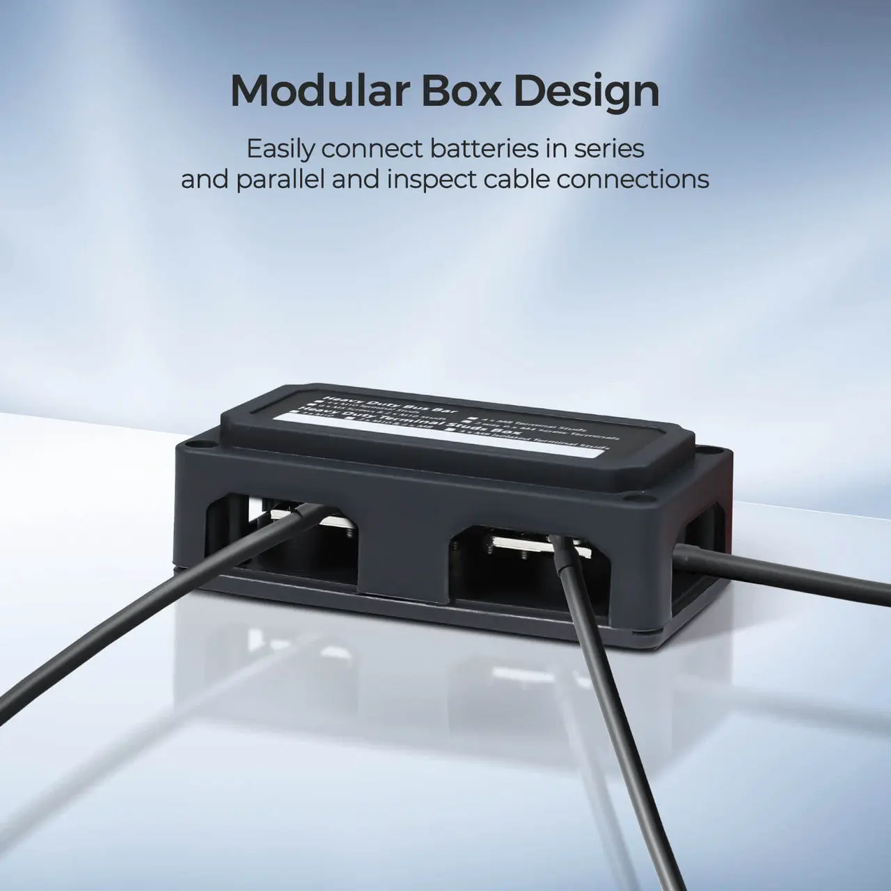 100A/300A  Red/Black Busbar - Image 4