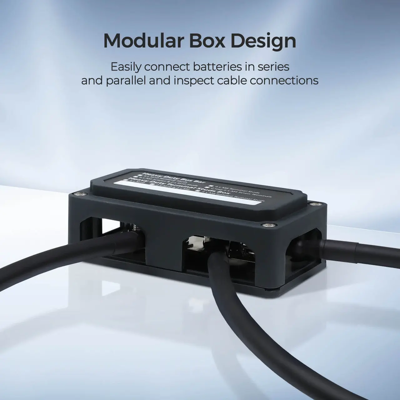 100A/300A  Red/Black Busbar - Image 9