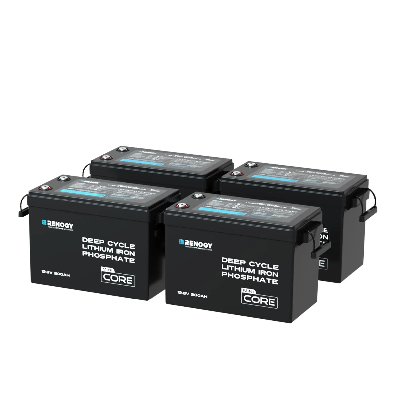Mini Size 12V 200Ah LiFePO4 Battery w/ Low-Temperature Protection - Image 4