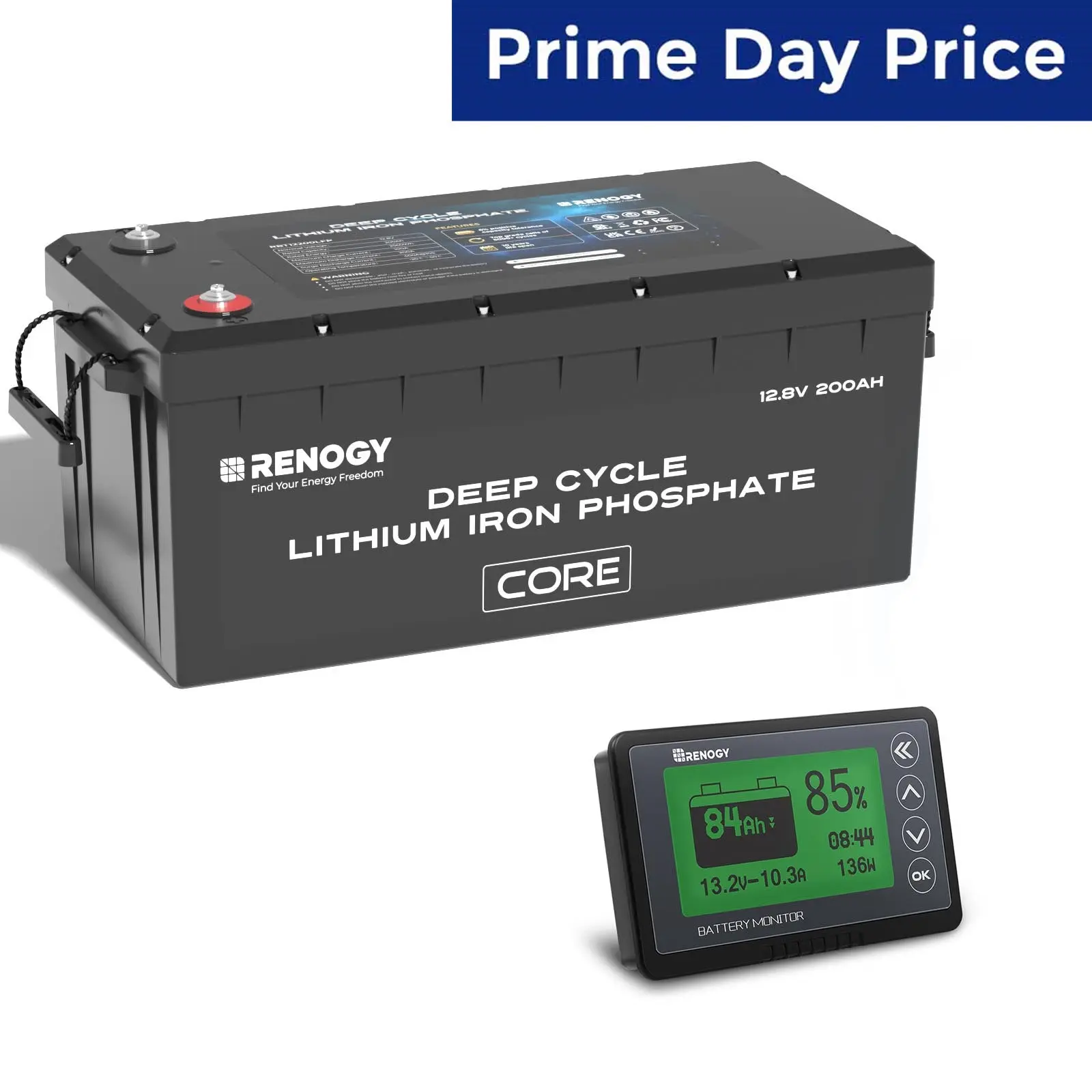 12V 200Ah Deep Cycle Lithium Iron Phosphate Battery Core Series - Image 12