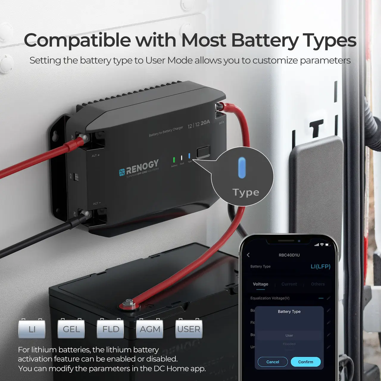 12V 20A DC to DC Battery Charger - Image 5