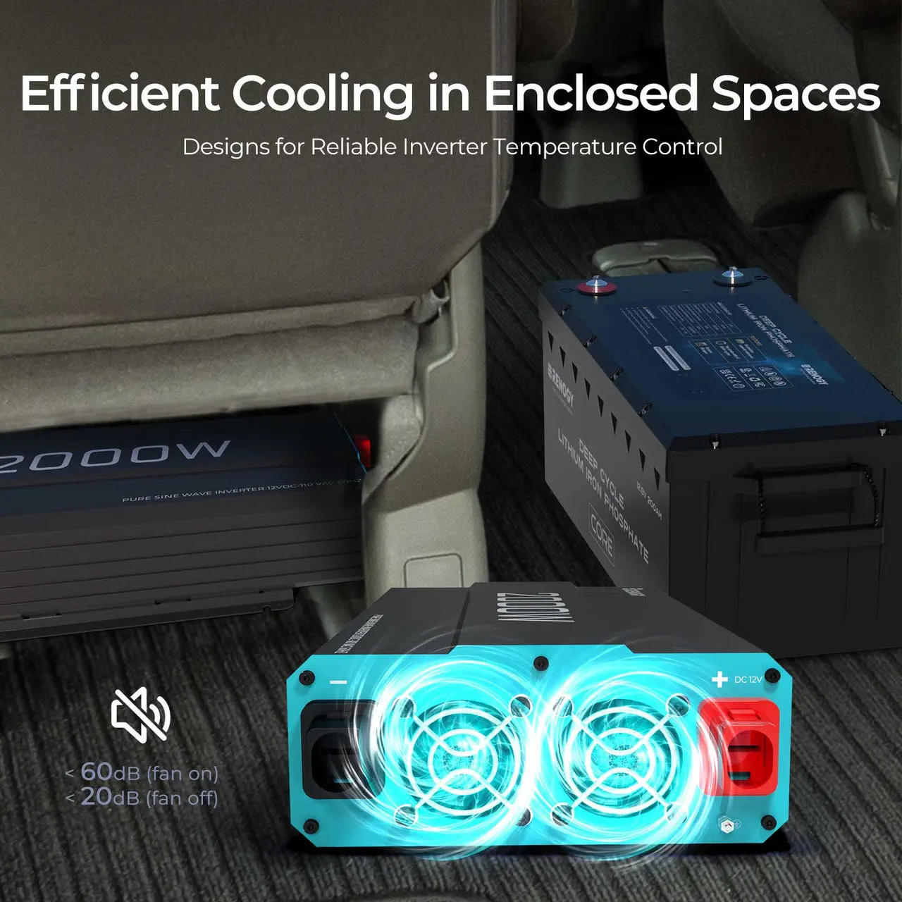 2000W 12V Pure Sine Wave Inverter - Image 5