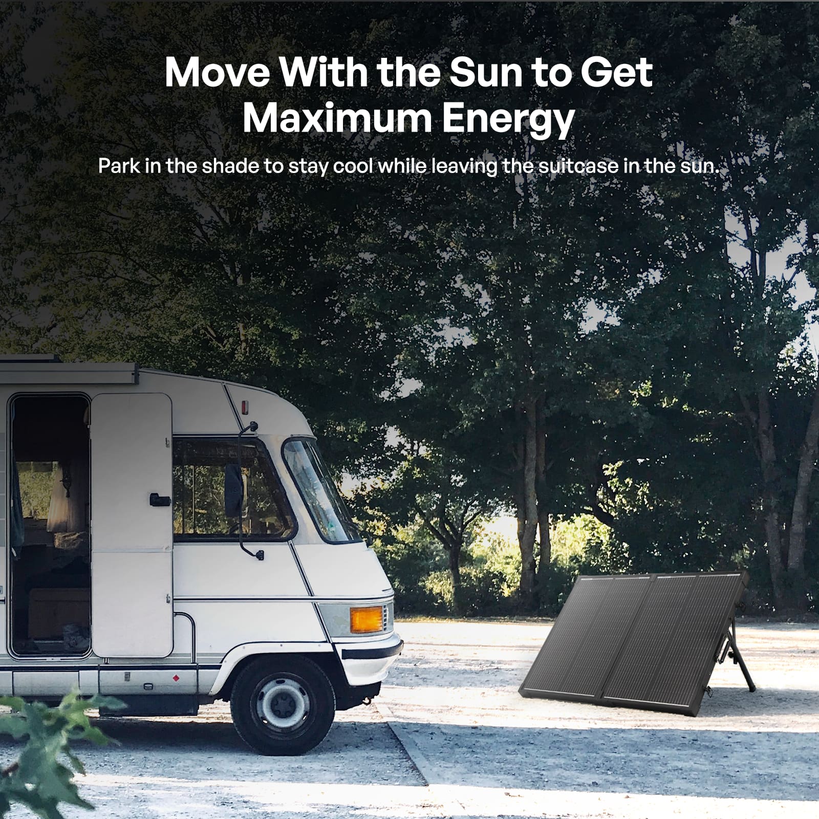 100W 12V N-Type Portable Solar Panel Suitcase Kit with 20A PWM Controller - Image 5