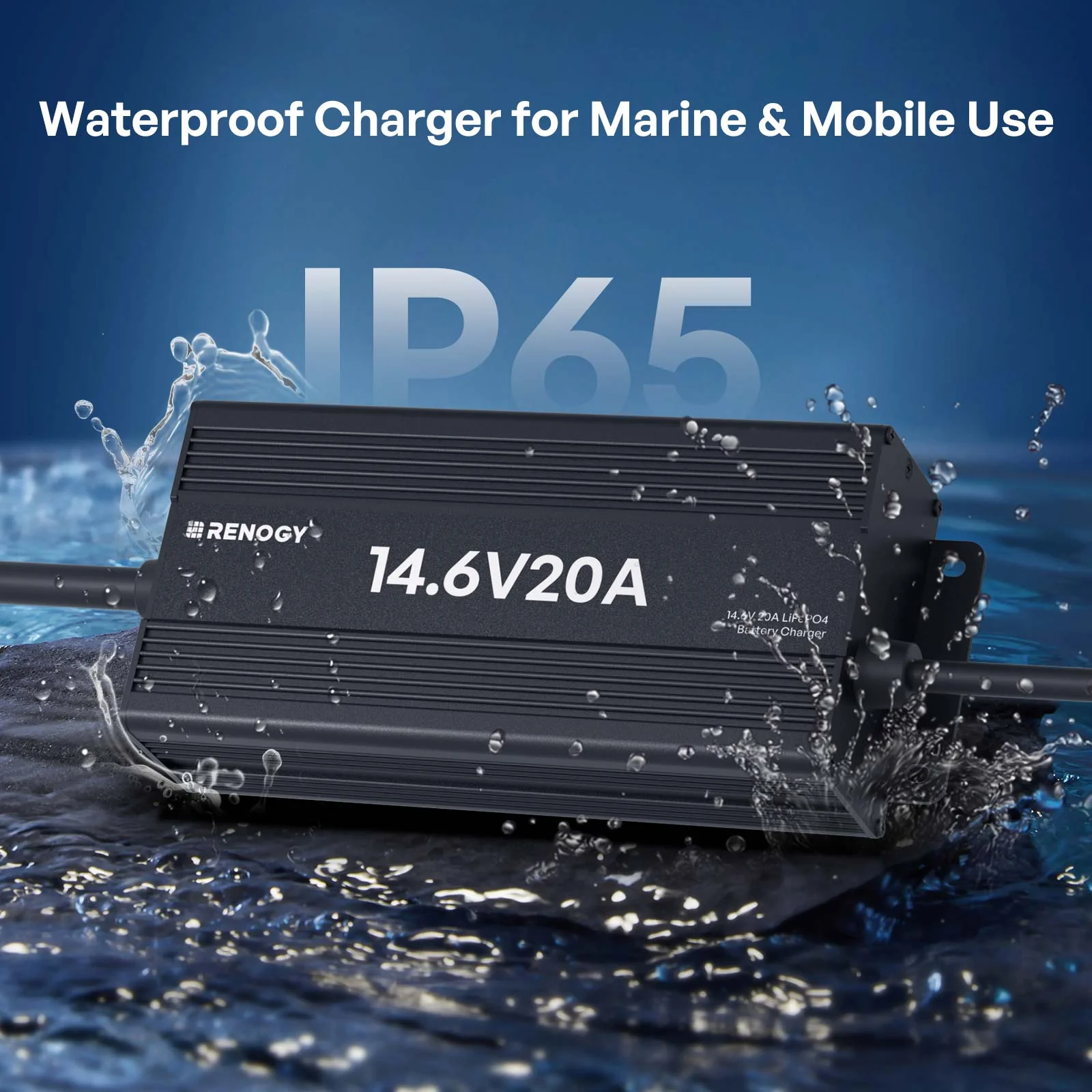 12V 20A/24V 10A AC-to-DC LFP Portable Battery Charger - Image 9