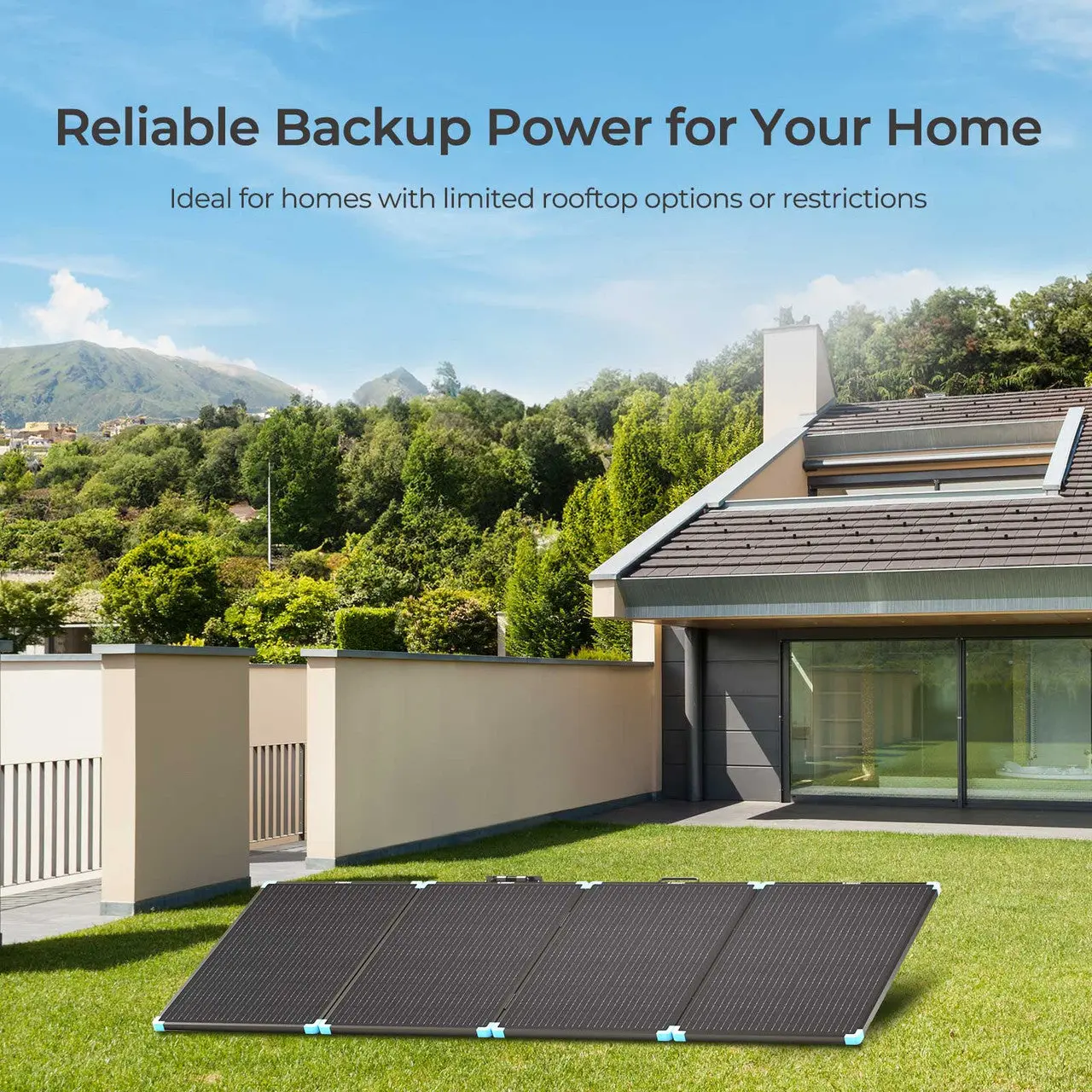 220W Lightweight Portable Solar Panel Suitcase - Image 4