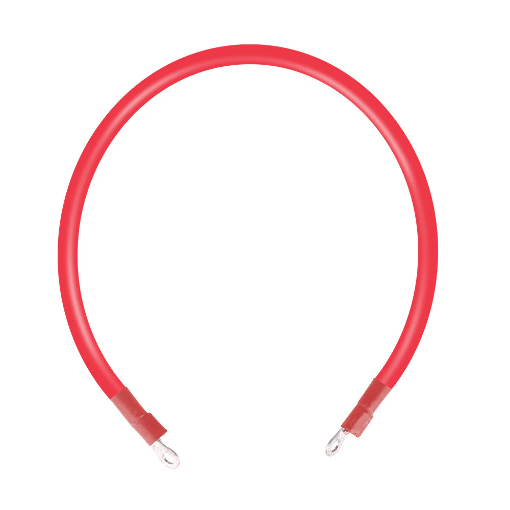 1ft/2ft ANL Fuse Cable with Double Ring Terminals for 3/8 in Lugs
