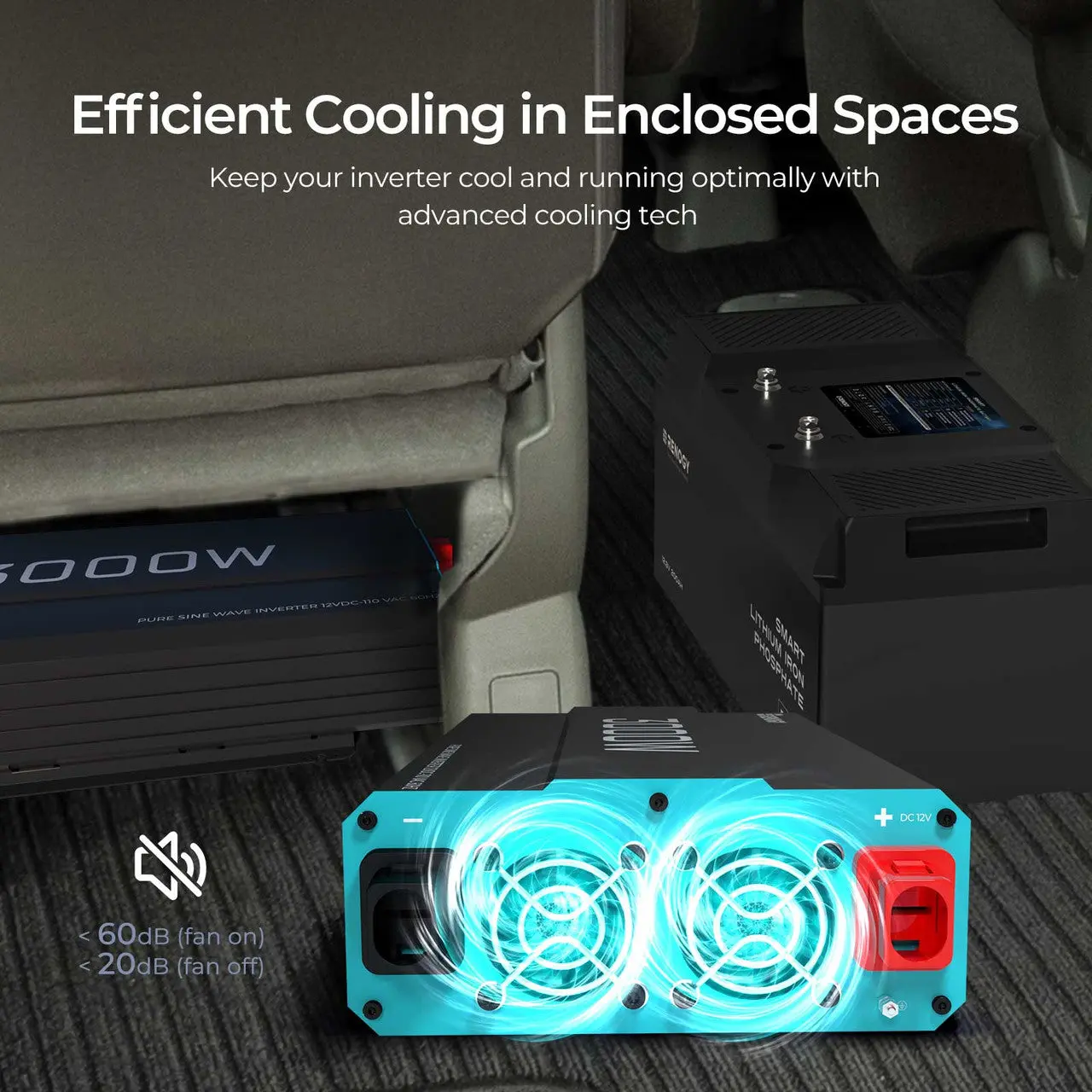 700W/1000W/2000W/3000W 12V Pure Sine Wave Inverter - Image 5