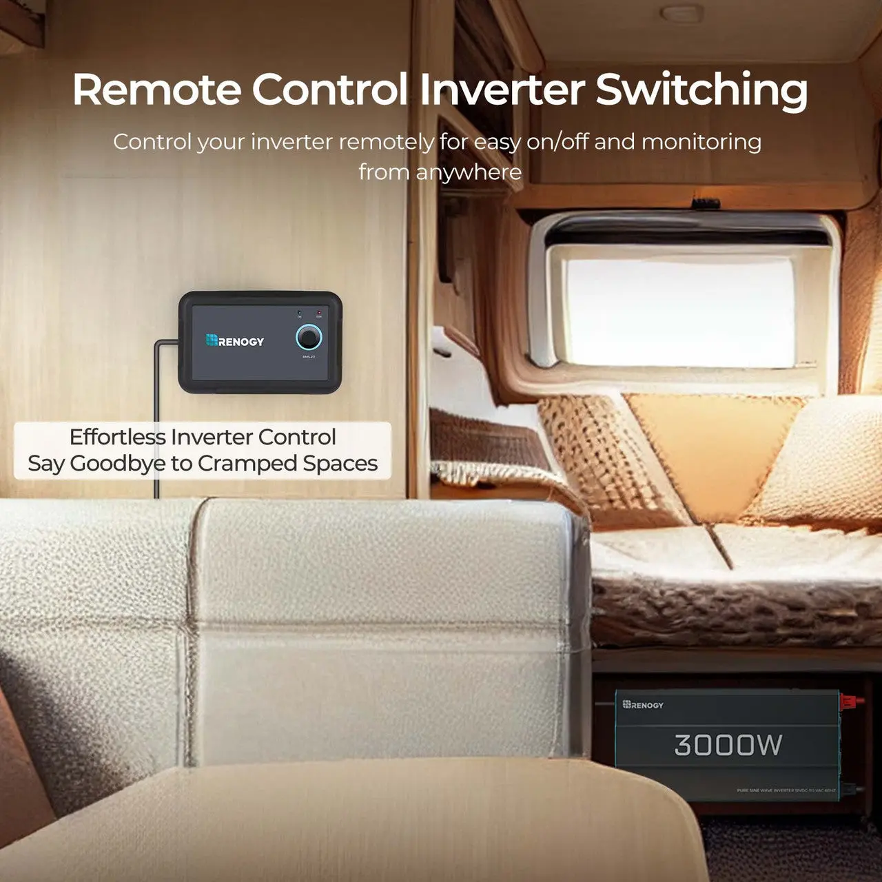 700W/1000W/2000W/3000W 12V Pure Sine Wave Inverter - Image 7