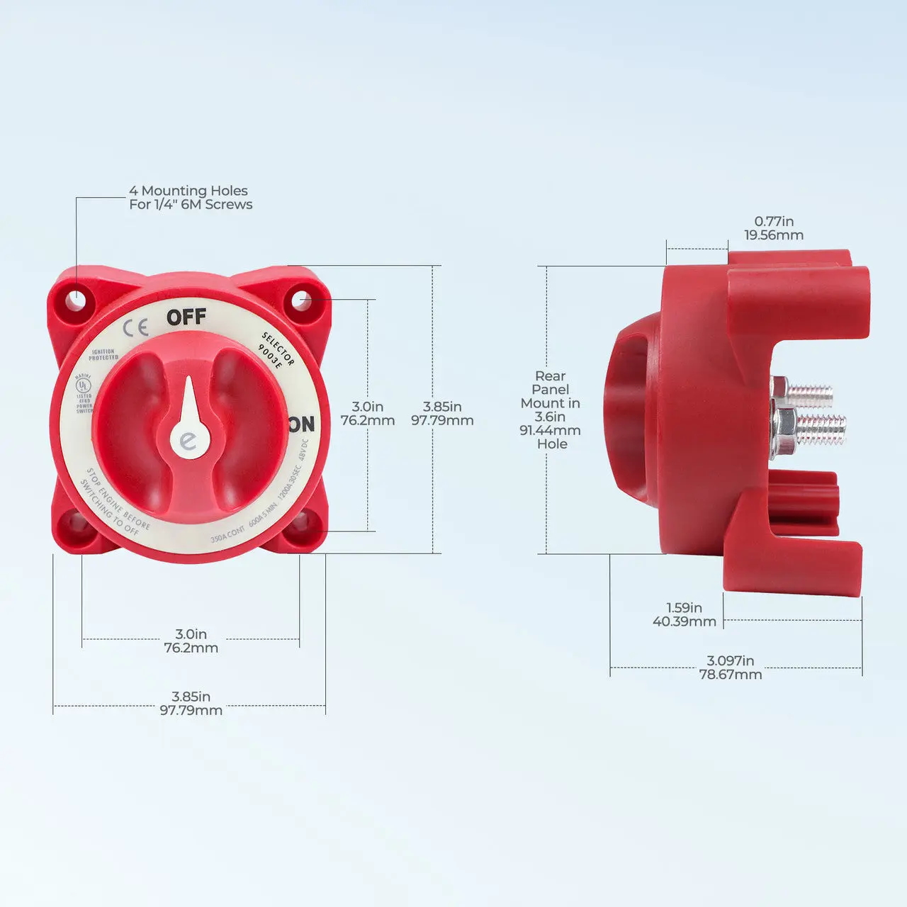 350A Battery Switch - Image 4