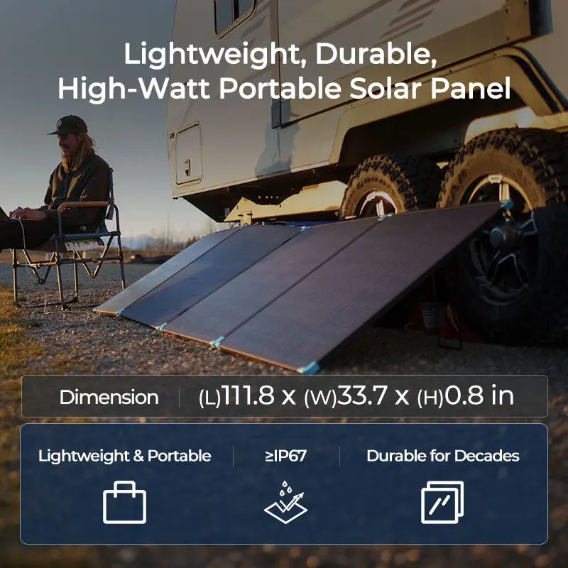 220/400W Lightweight Portable Solar Panel Suitcase - Image 9