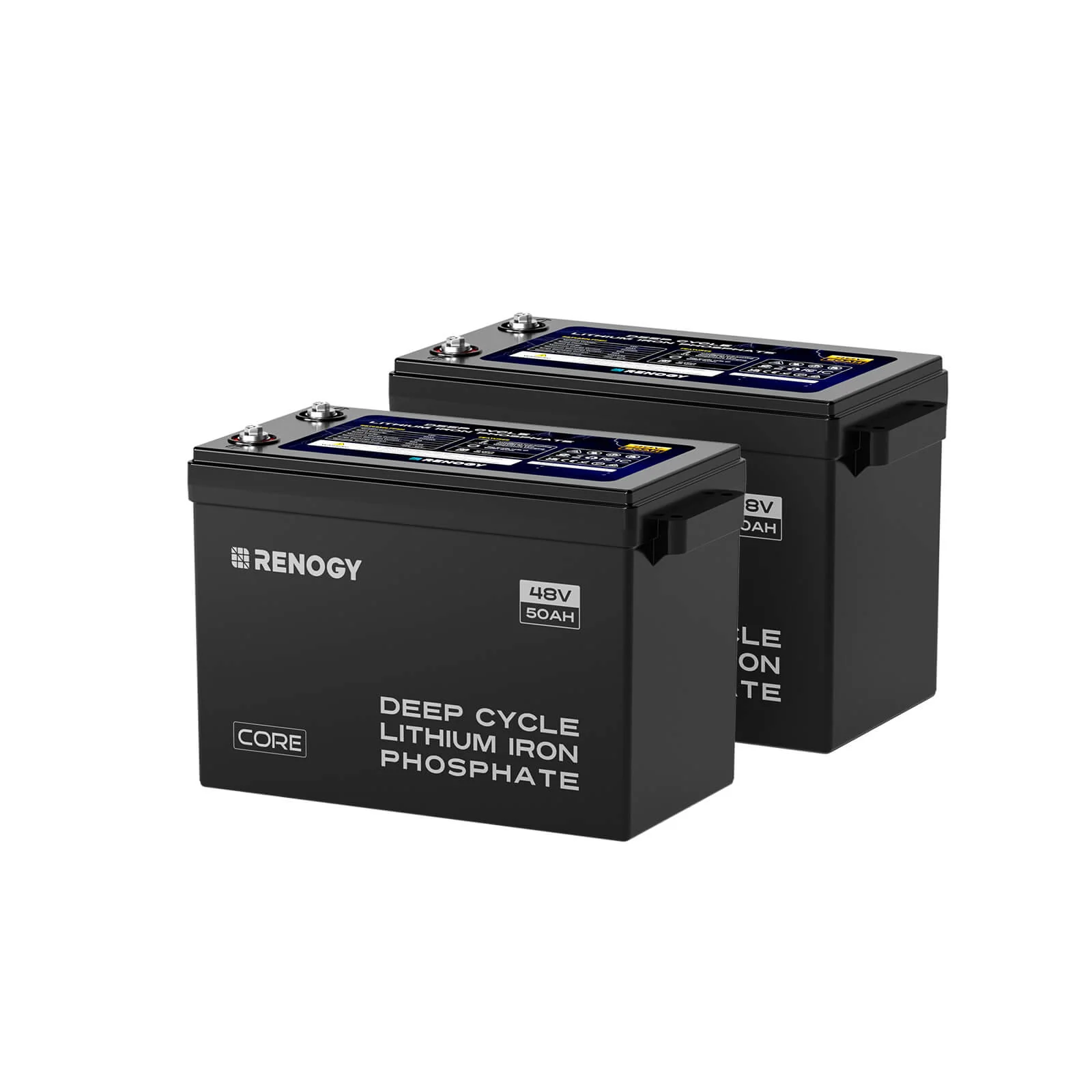 48V 50Ah Smart Lithium Iron Phosphate Battery w/Self-heating | Core Series - Image 3