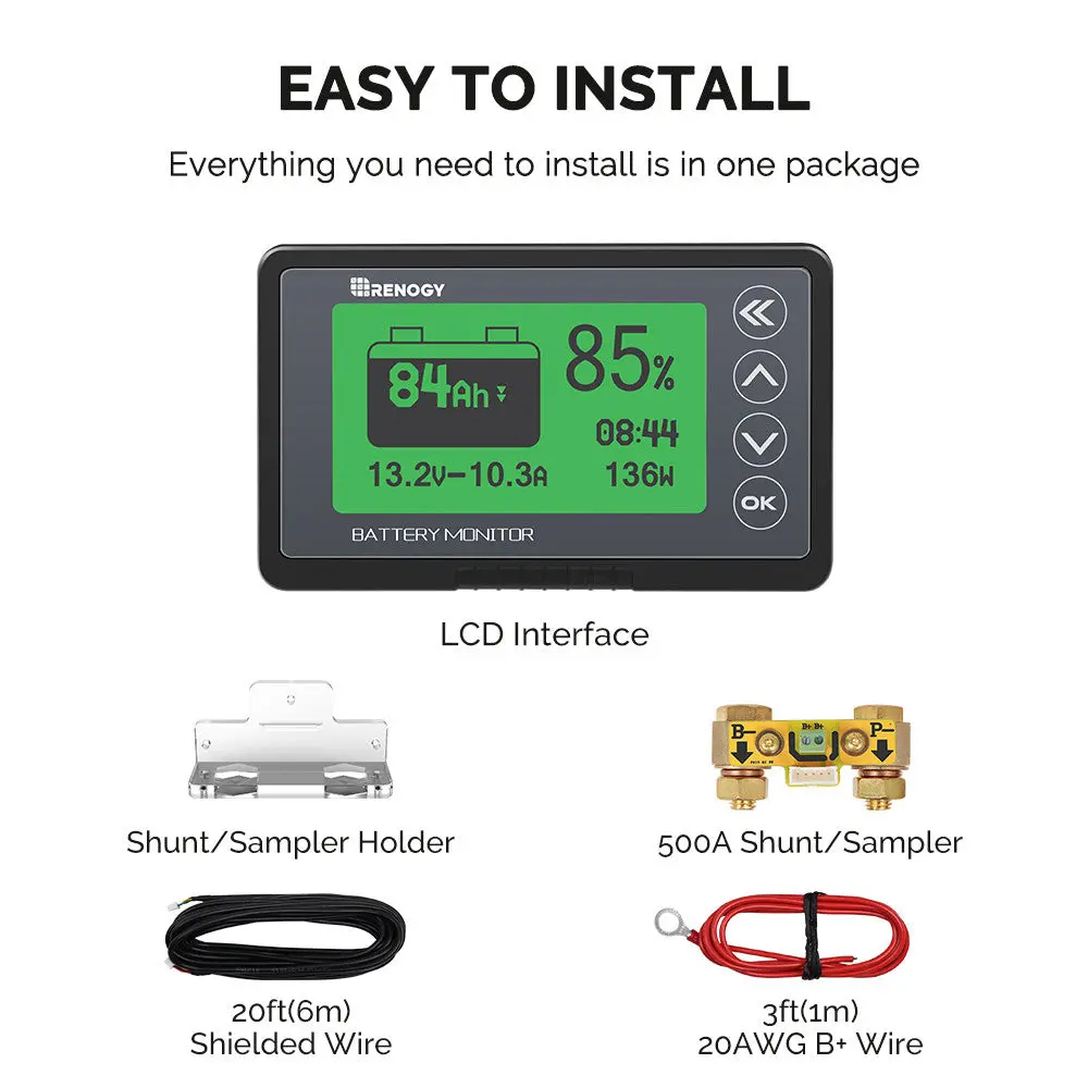 500A Battery Monitor With Shunt - Image 3