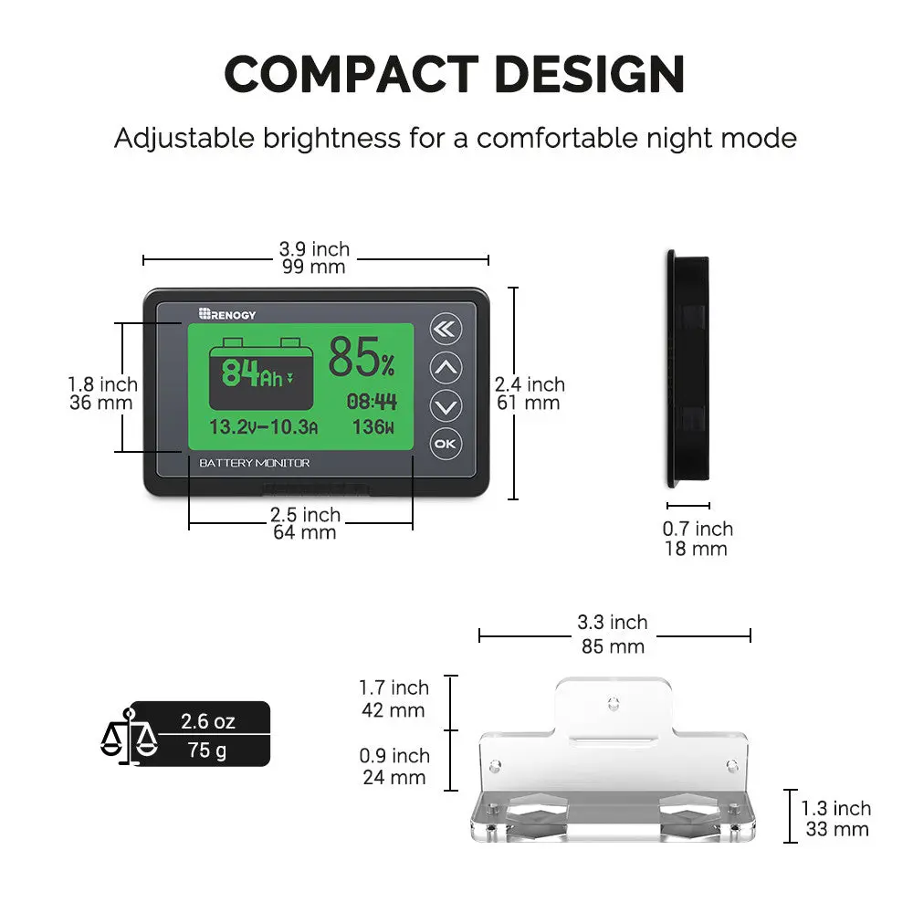 500A Battery Monitor With Shunt - Image 4