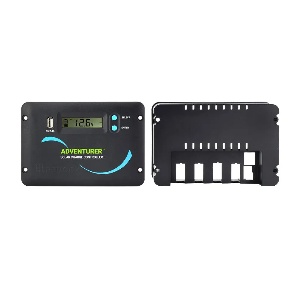 Adventurer Li- 30A PWM Flush Mount Charge Controller w/ LCD Display - Image 3