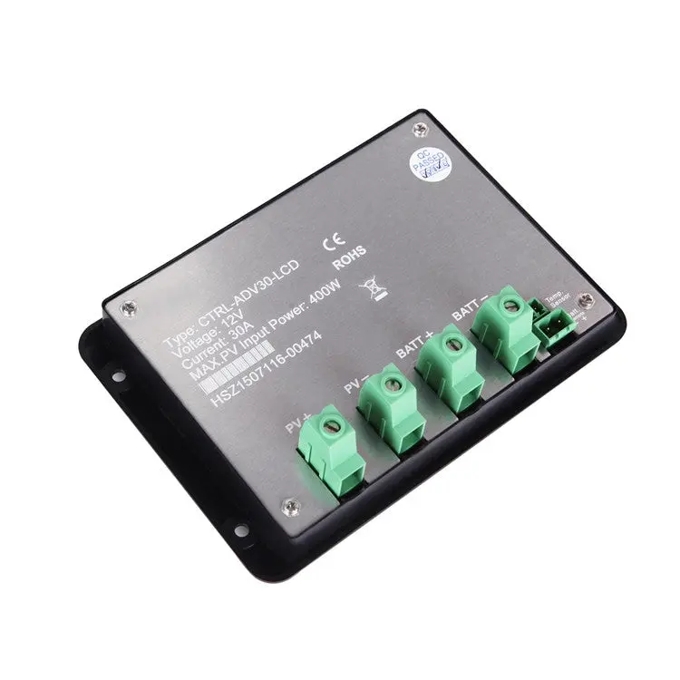 Adventurer Li- 30A PWM Flush Mount Charge Controller w/ LCD Display - Image 7