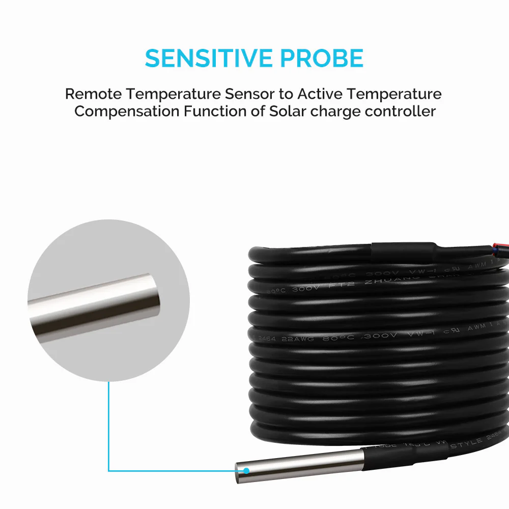 Battery Temperature Sensor for Renogy Solar Charge Controllers - Image 4