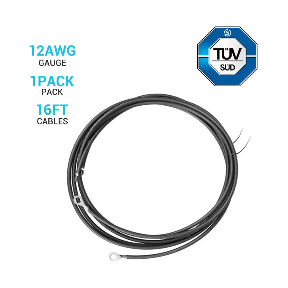 Battery to Charge Controller Tray Cables for 3/8 in Lugs - Image 12
