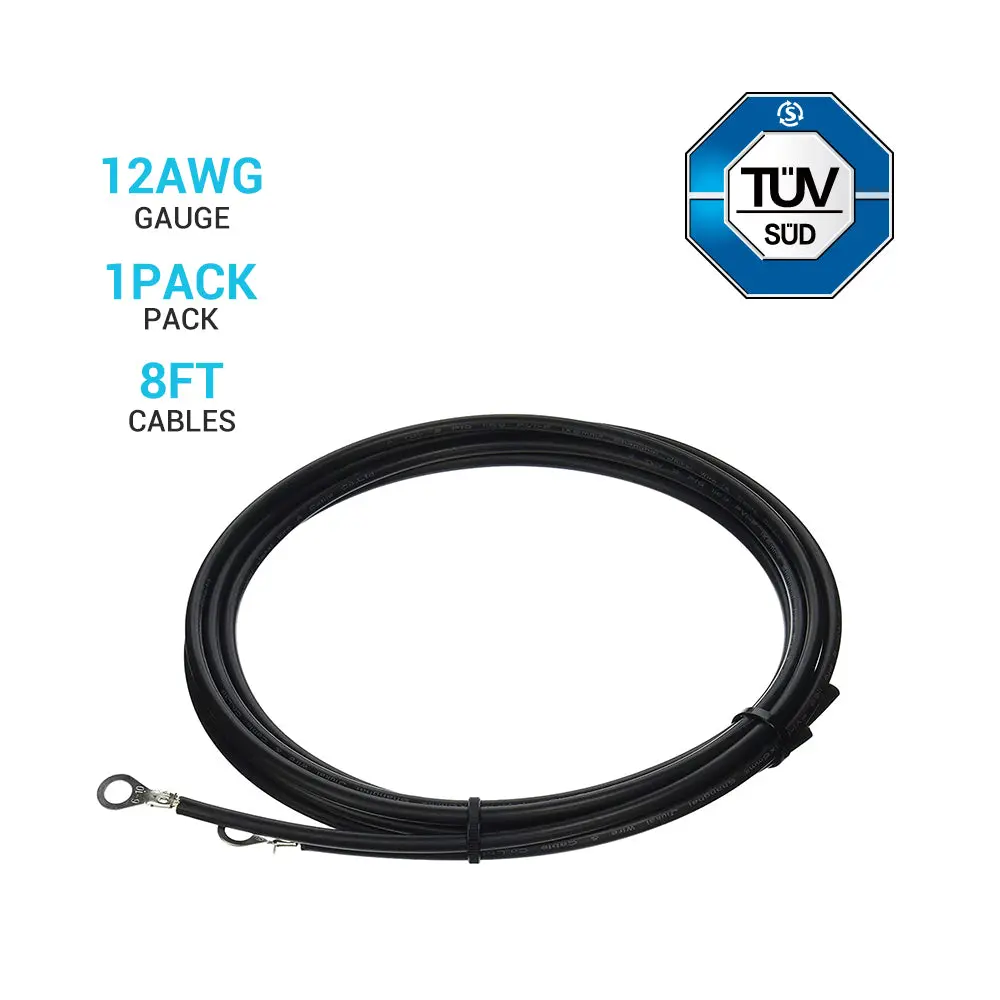Battery to Charge Controller Tray Cables for 3/8 in Lugs - Image 8