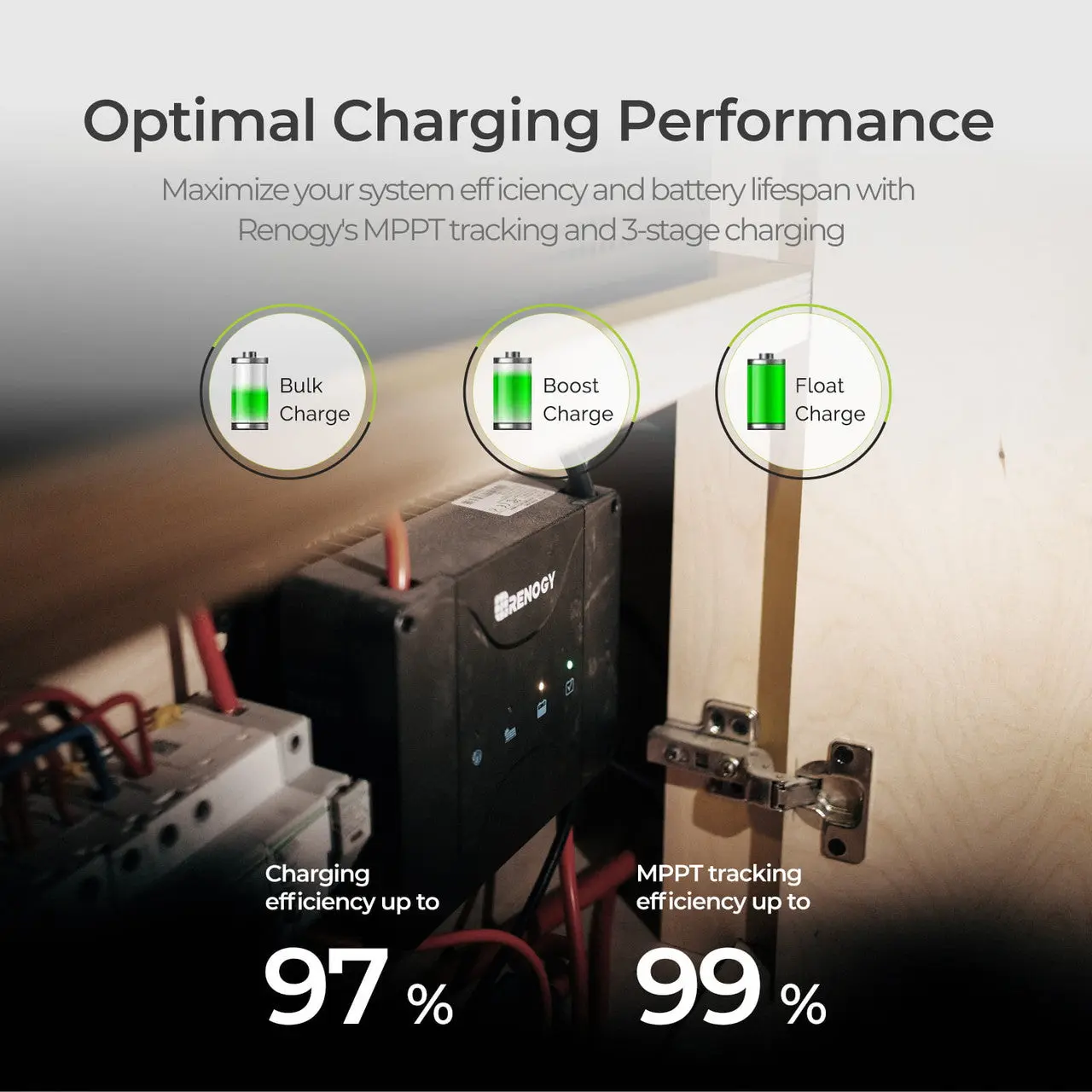 12V 30A/50A DC-DC On-Board Battery Charger with MPPT - Image 7
