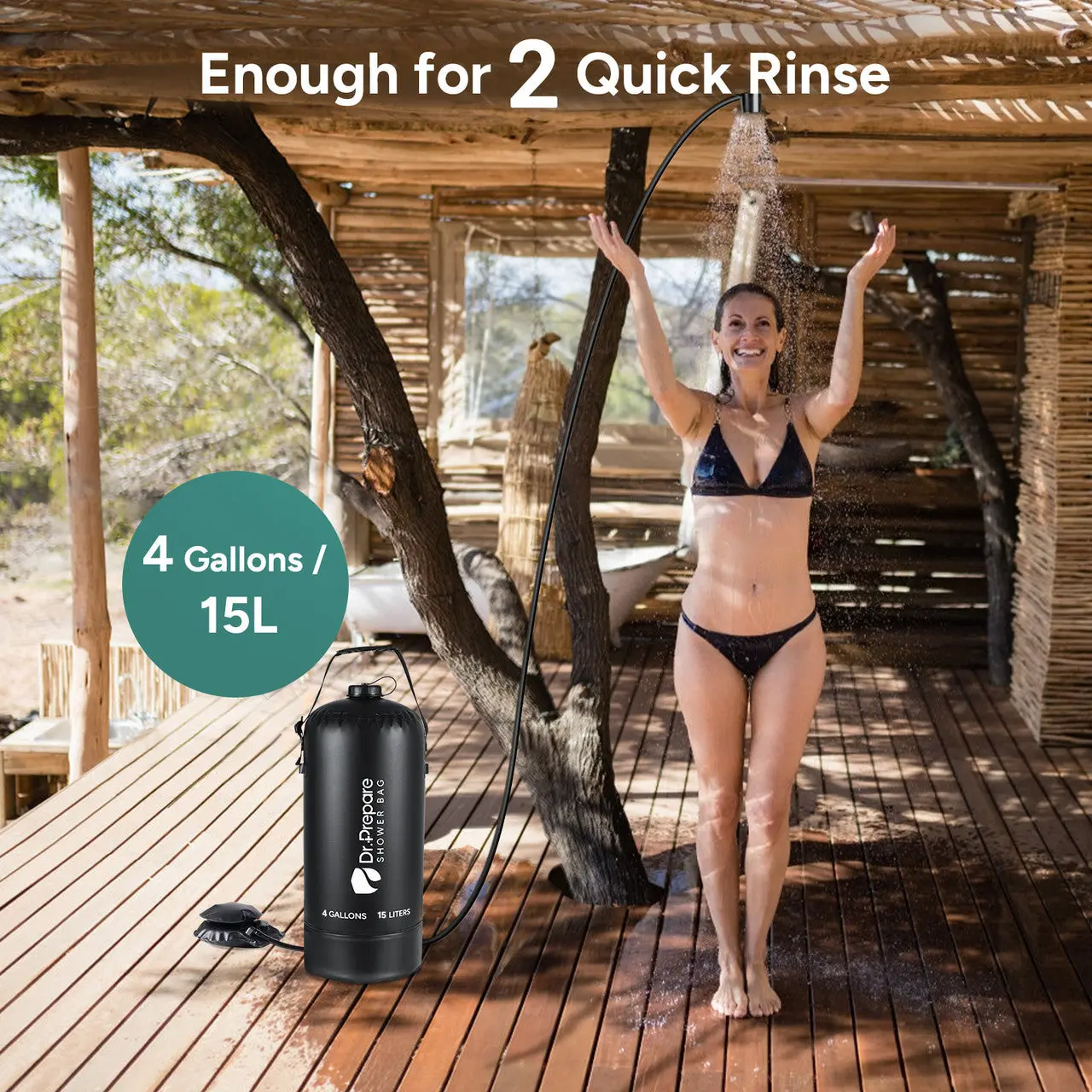 Dr.Prepare 20L Camping Shower Bag - Image 10