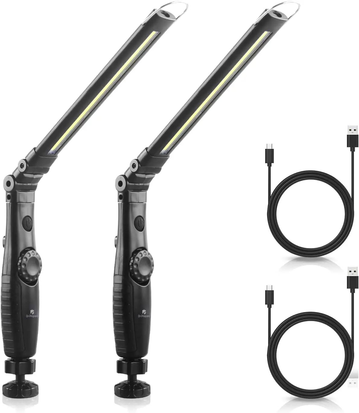Dr. Prepare 700-lumens 3200mAh Foldable Rechargeable LED Work Light - Image 14