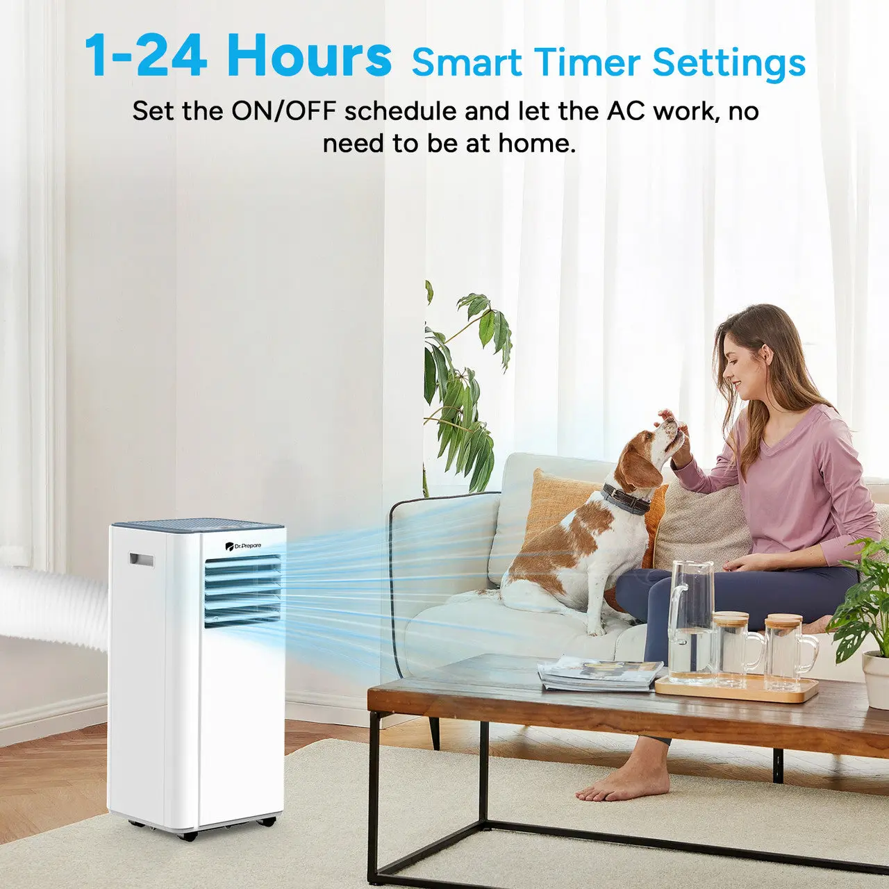 Dr.Prepare 8000 BTU Portable Air Conditioner - Image 5