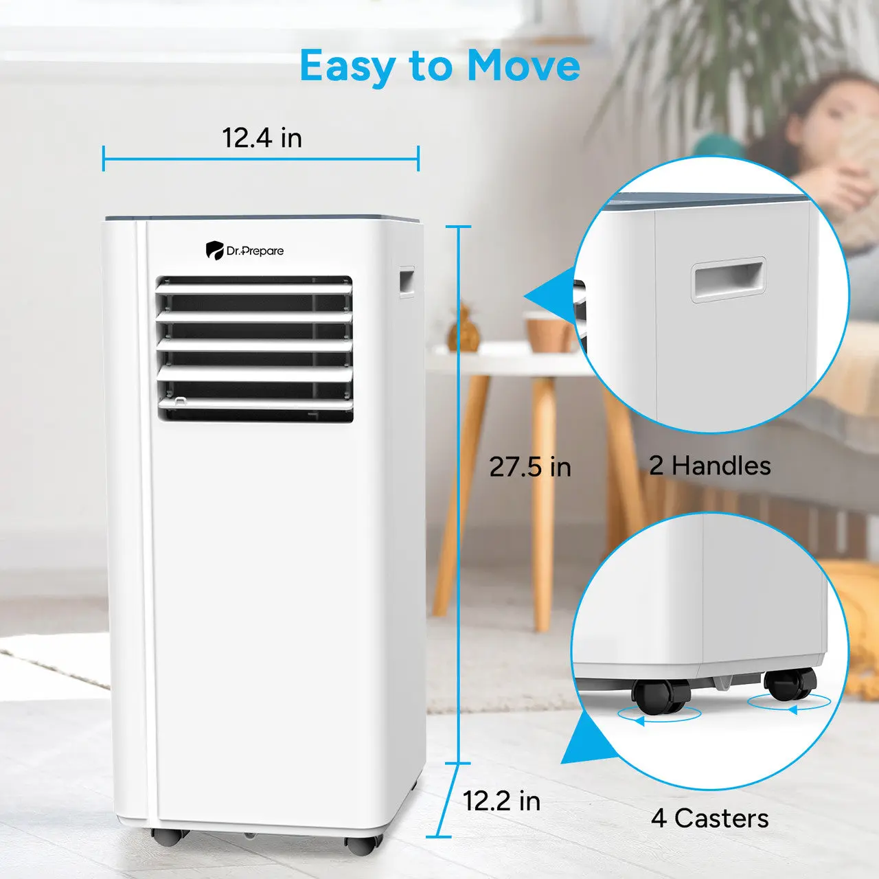 Dr.Prepare 8000 BTU Portable Air Conditioner - Image 7