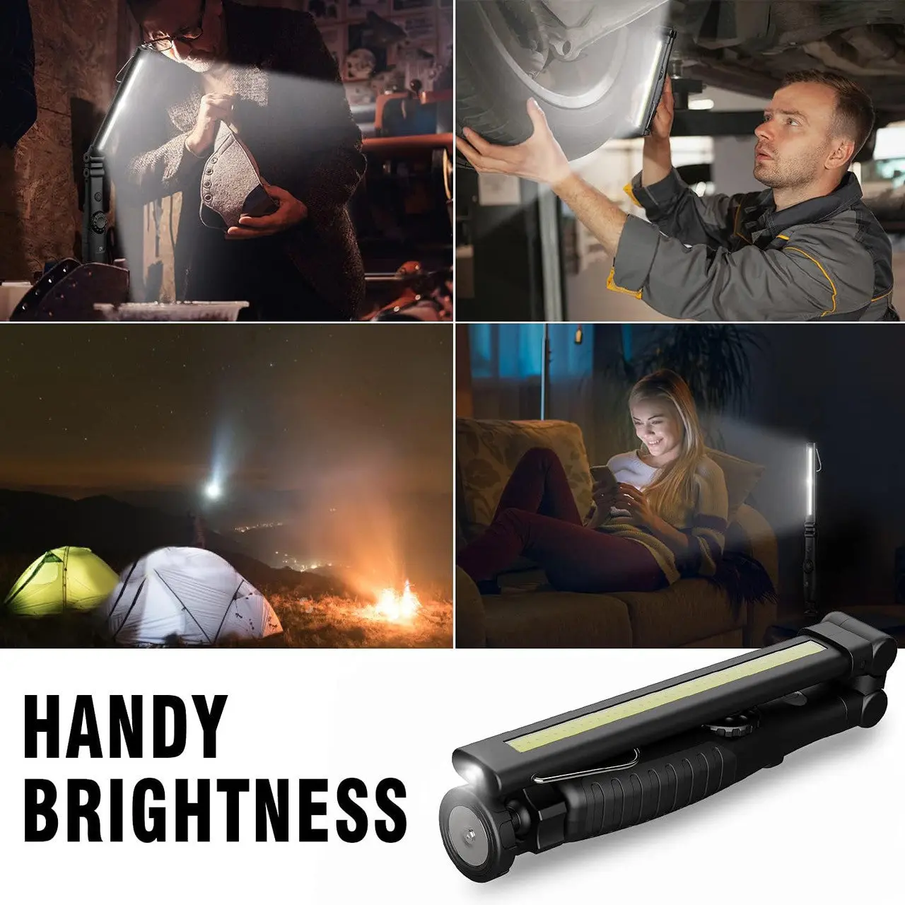 Dr. Prepare LED Work Light, 700 Lumens Rechargeable Work Light - Image 20