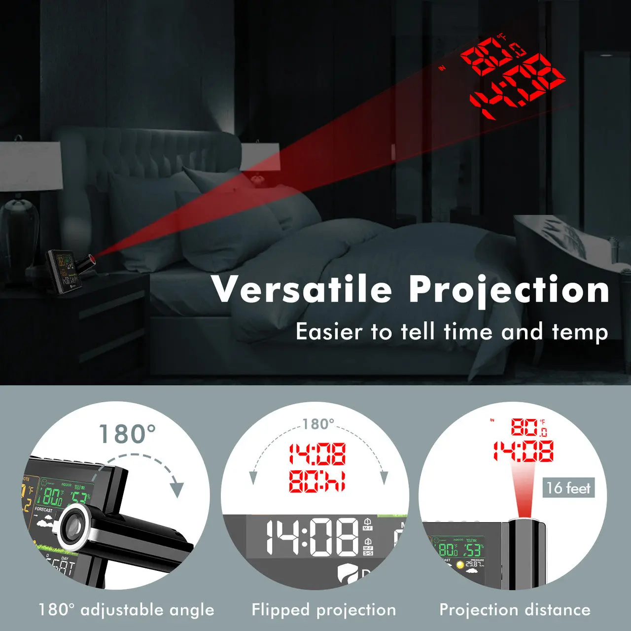 Dr. Prepare Projection Alarm Clock 005 - Image 3