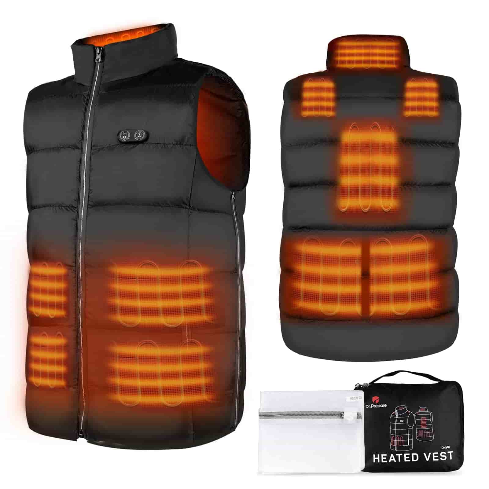 Dr.Prepare USB Electric Heated Vest - Enhanced Warmth - Image 11