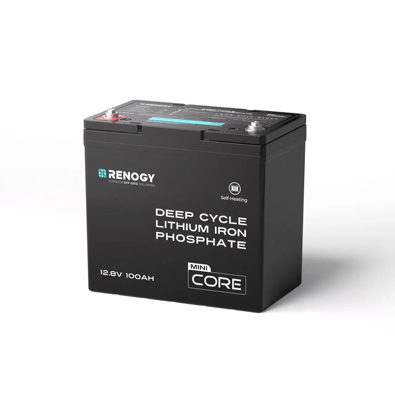 Mini Size 12V 100Ah DuoHeat Tech Lithium Iron Phosphate Battery - Image 13