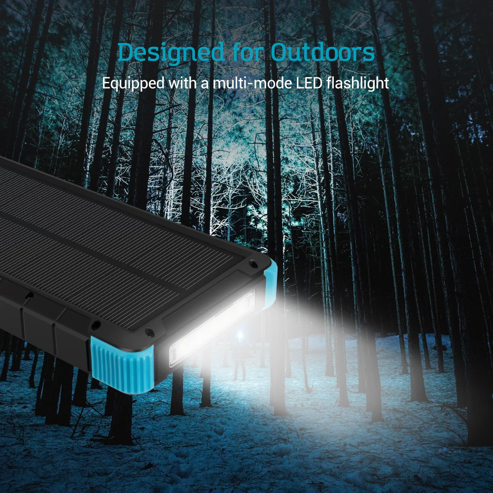 E.POWER 16000mAh Portable Solar Charger - Image 6