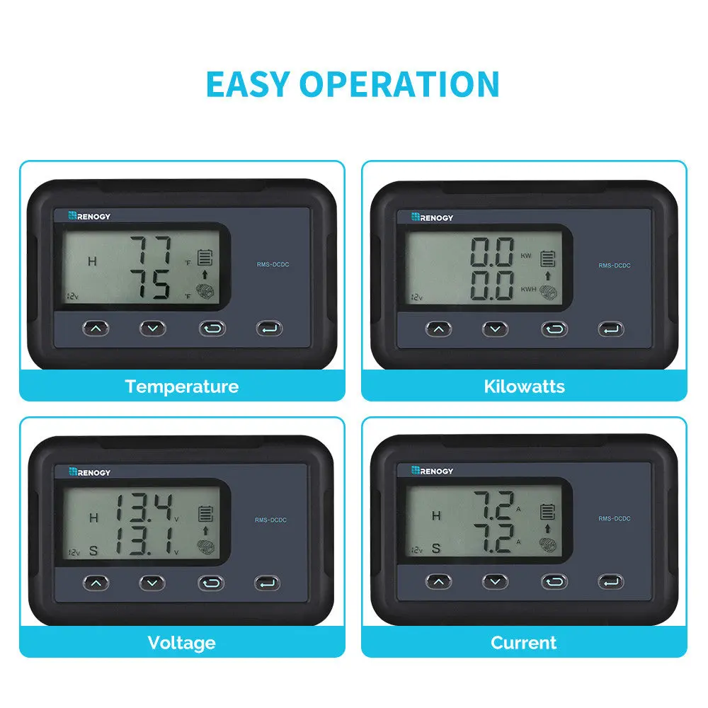 Monitoring Screen for DC-DC MPPT Battery Charger Series - Image 5