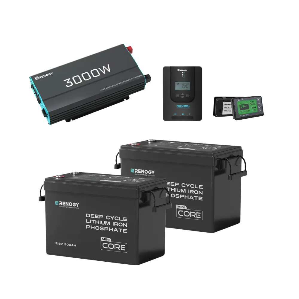7.68kWh Power Kit | 400W/800W Shadowflux Panel, 2000W Inverter - Image 3