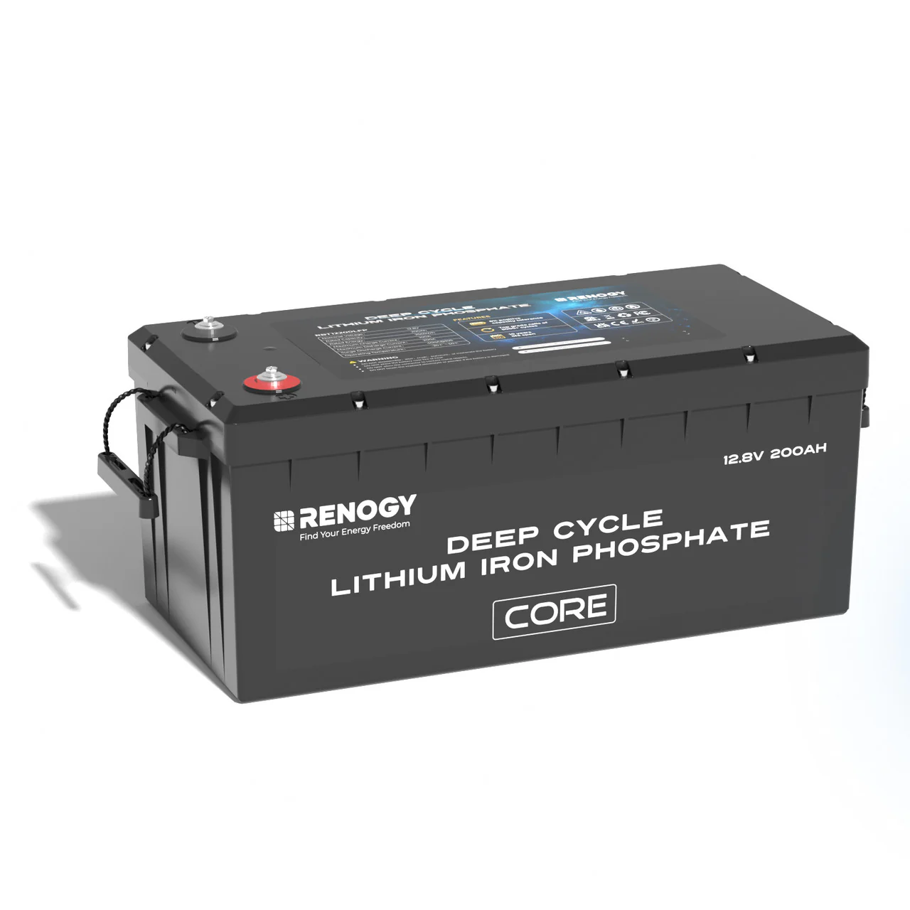 Refurbished 12V/24V/48V 200Ah Core Series Deep Cycle Lithium Iron Phosphate Battery - Image 8