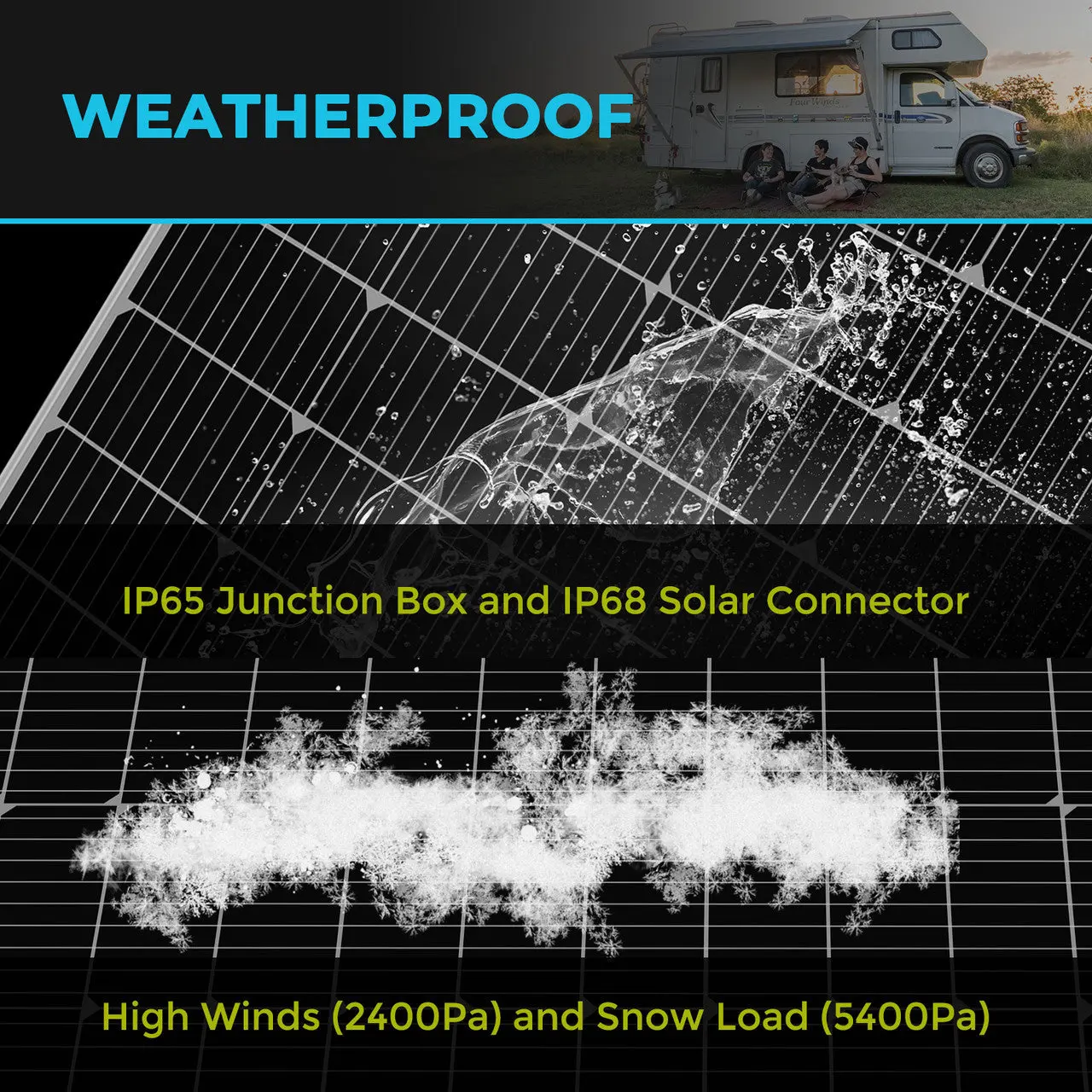 Open Box 175 Watt Monocrystalline Solar Panel - Image 9