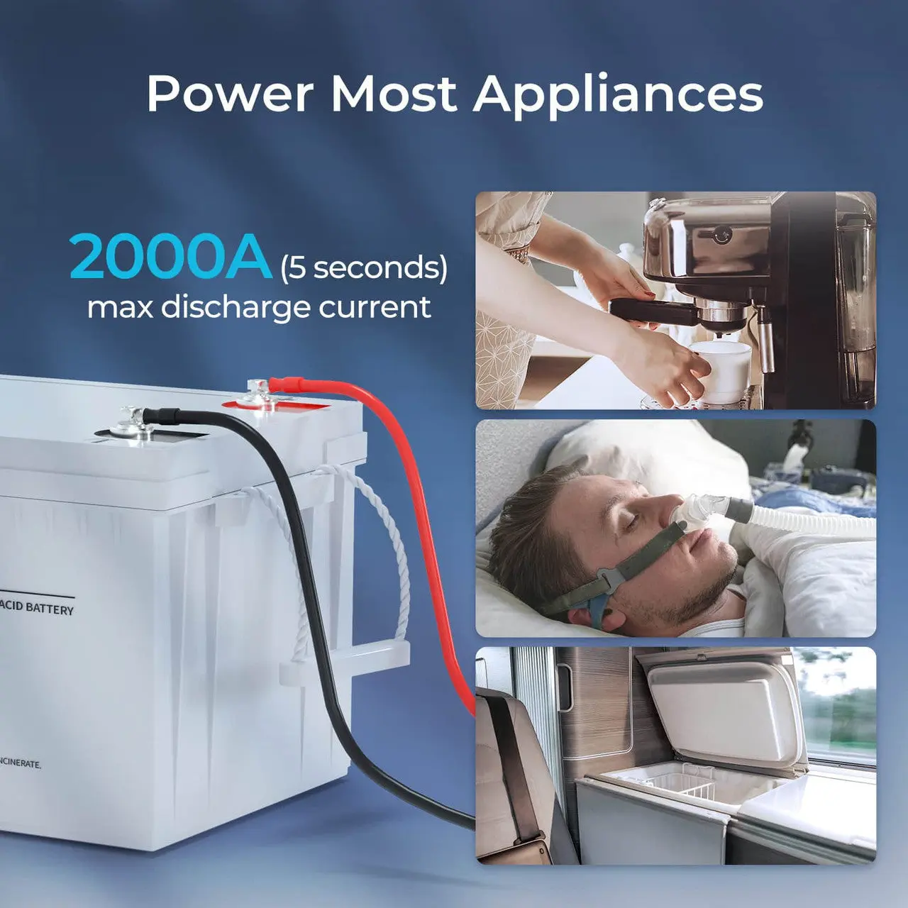 Open Box Deep Cycle AGM Battery 12 Volt 200Ah - Image 6