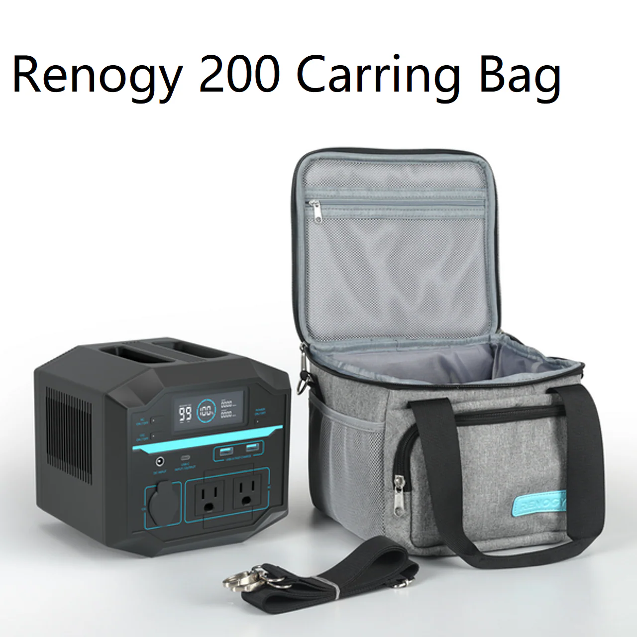 Package Bag for Renogy Portable Power Station 200 - Image 2