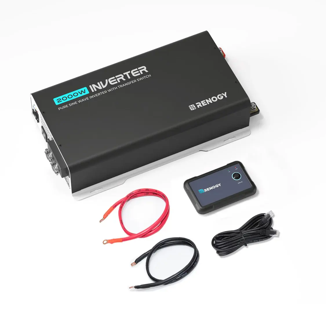 PUH 12V 3000W/2000W/1000W Pure Sine Wave Inverter with UPS Transfer Switch and Built-in Bluetooth - Image 11