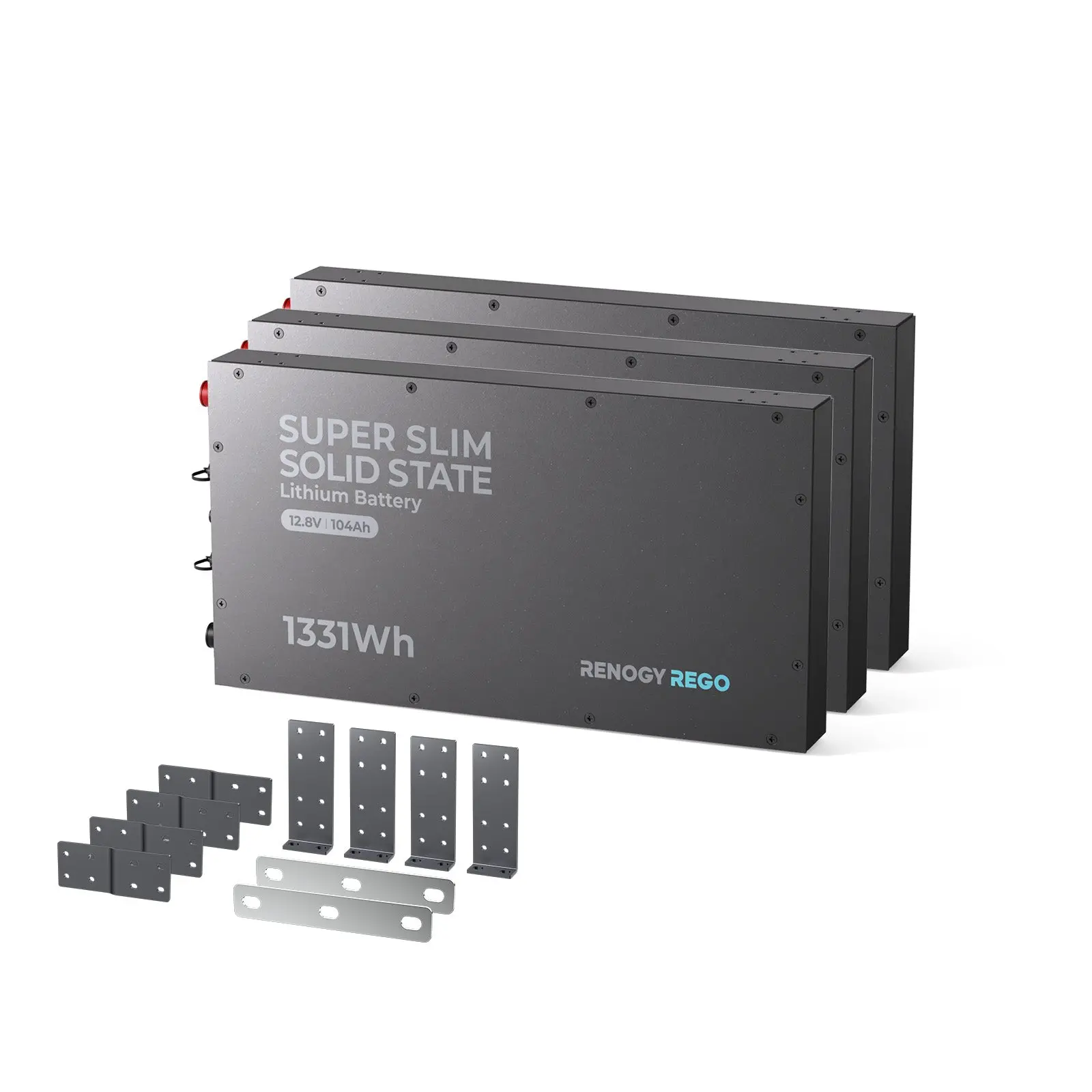 12V 104Ah Super Slim Lithium Iron Phosphate Battery | Rego Series - Image 10