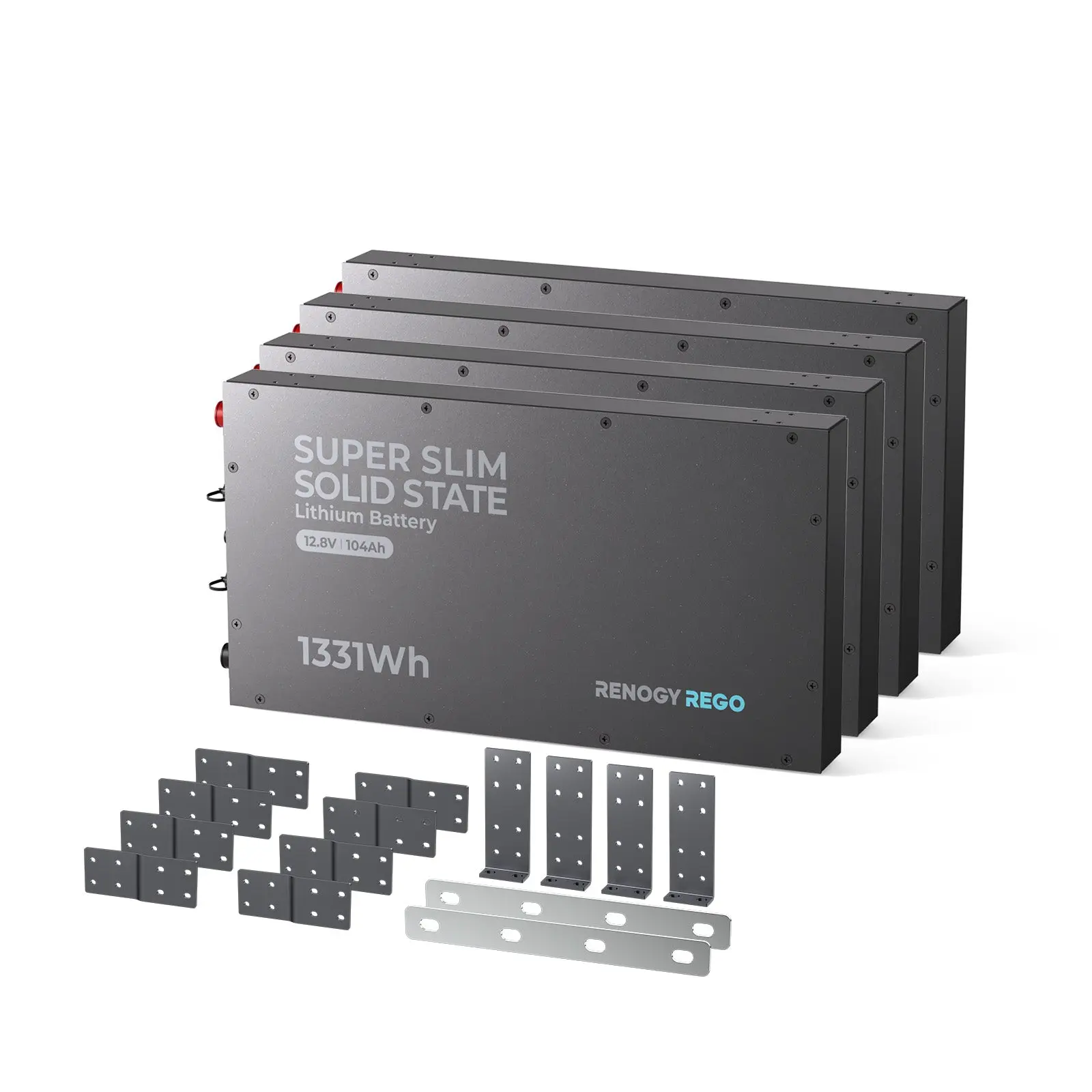 12V 104Ah Super Slim Lithium Iron Phosphate Battery | Rego Series - Image 11