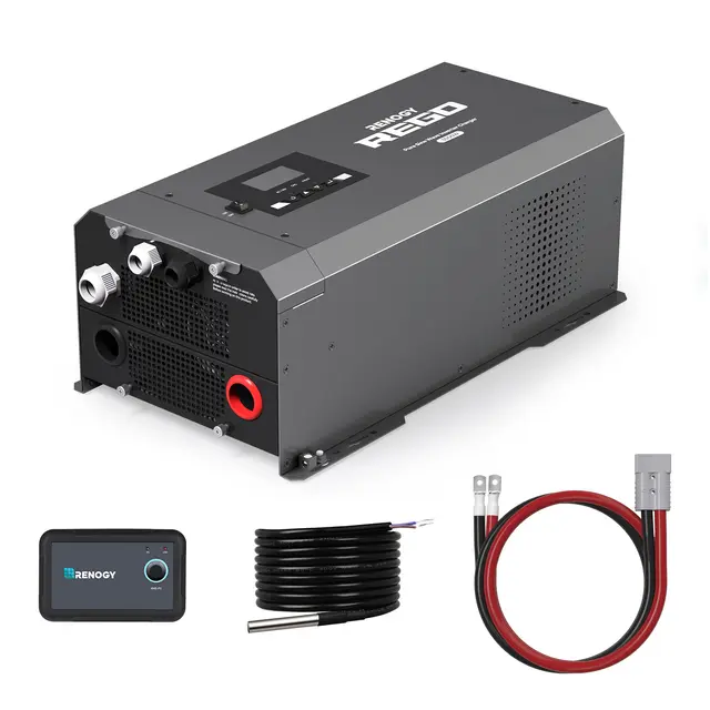 REGO 12V 3000W Pure Sine Wave Inverter Charger w/ LCD Display - Image 12
