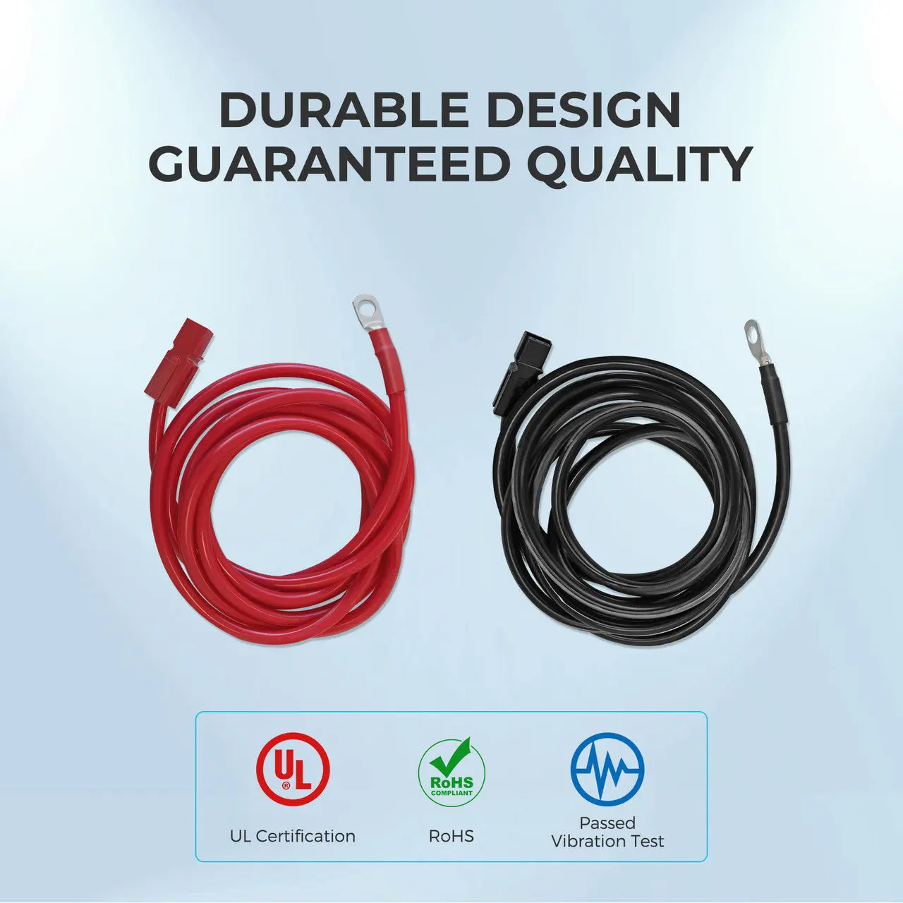 Renogy 10FT 6AWG Anderson Adapter Cable（Anderson PP75 - 3/8 in Lugs） - Image 4
