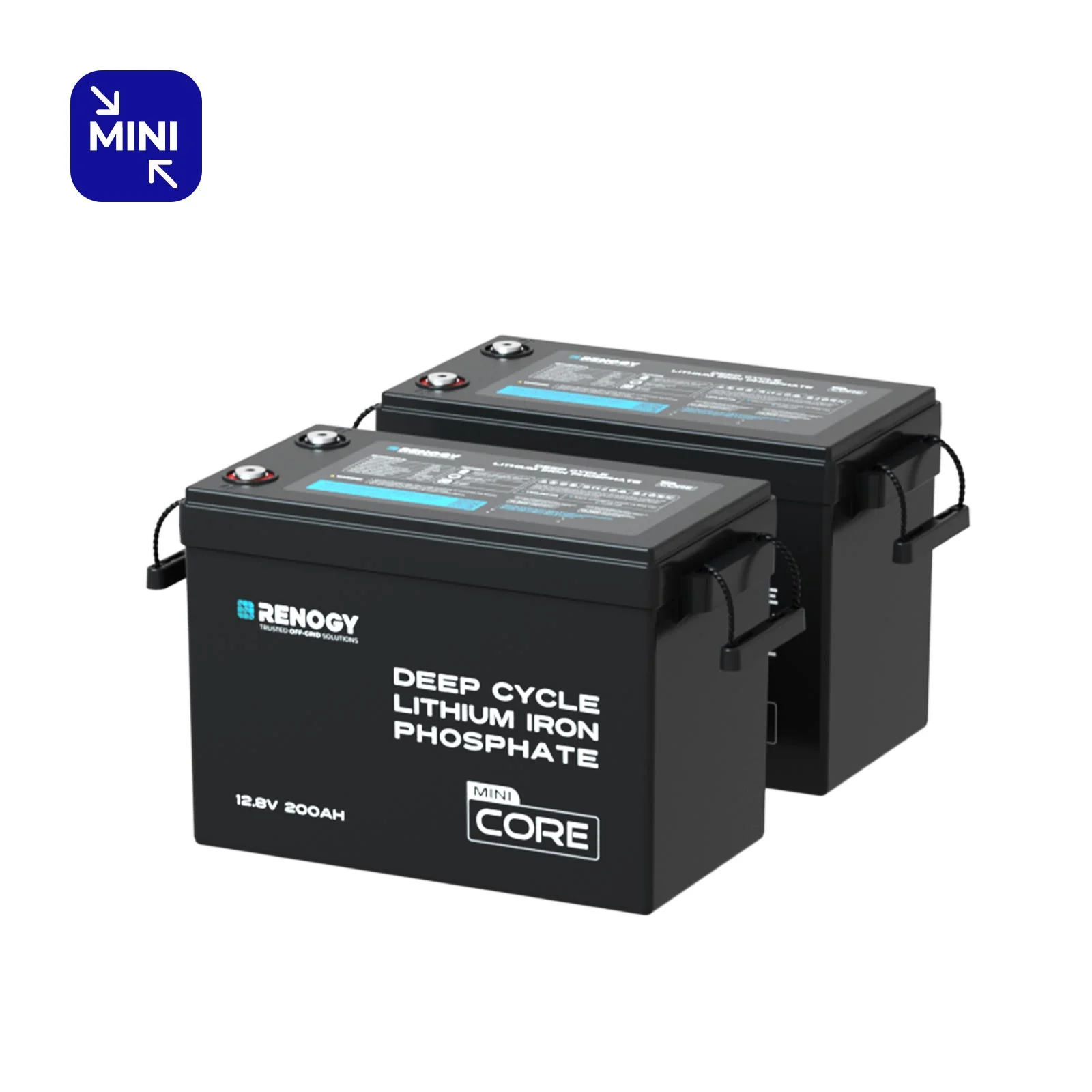Renogy Core Mini - LiFePO4 12.8V 300/200/100Ah Lithium Batteries - Image 13