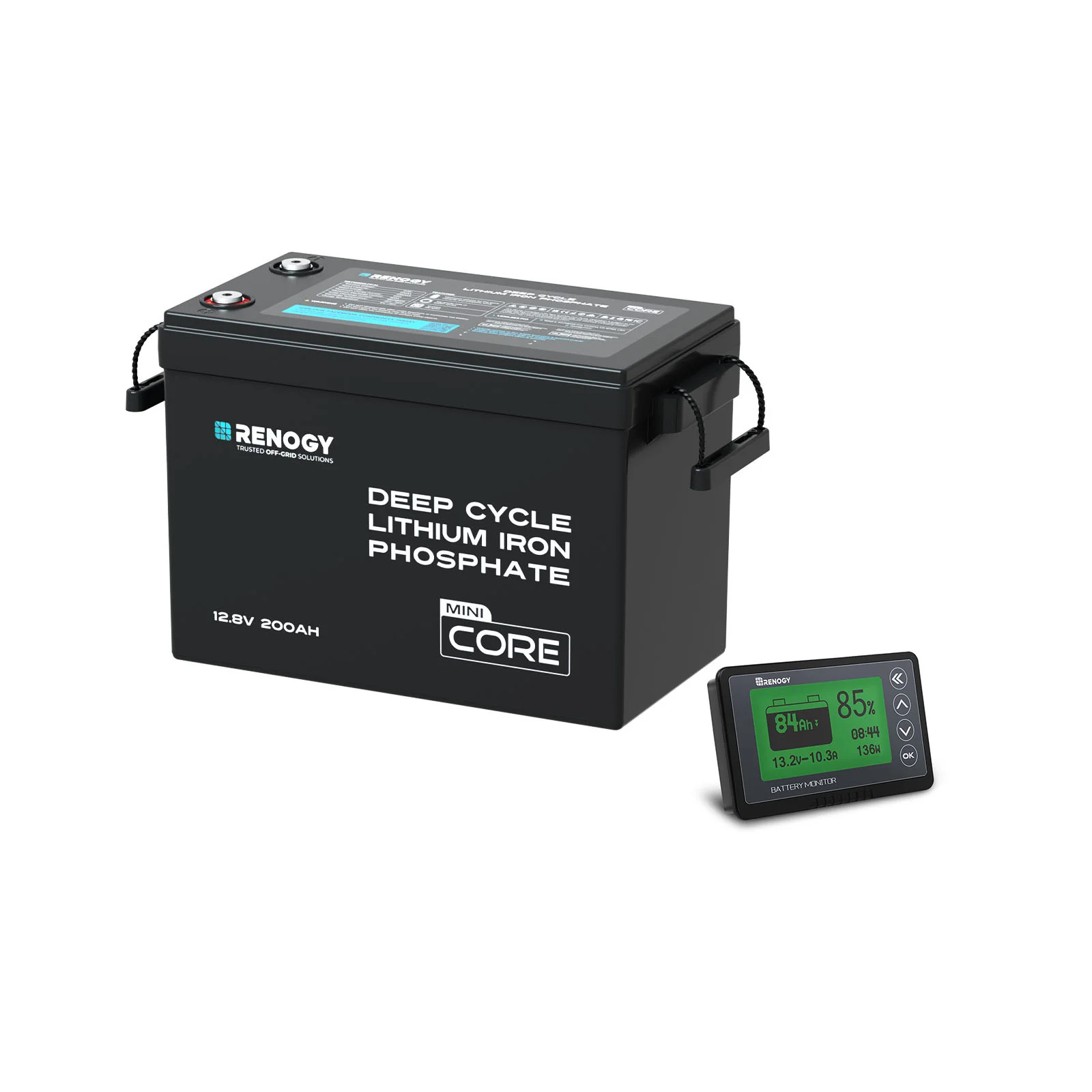 Renogy Core Mini - LiFePO4 12.8V 300/200/100Ah Lithium Batteries - Image 15
