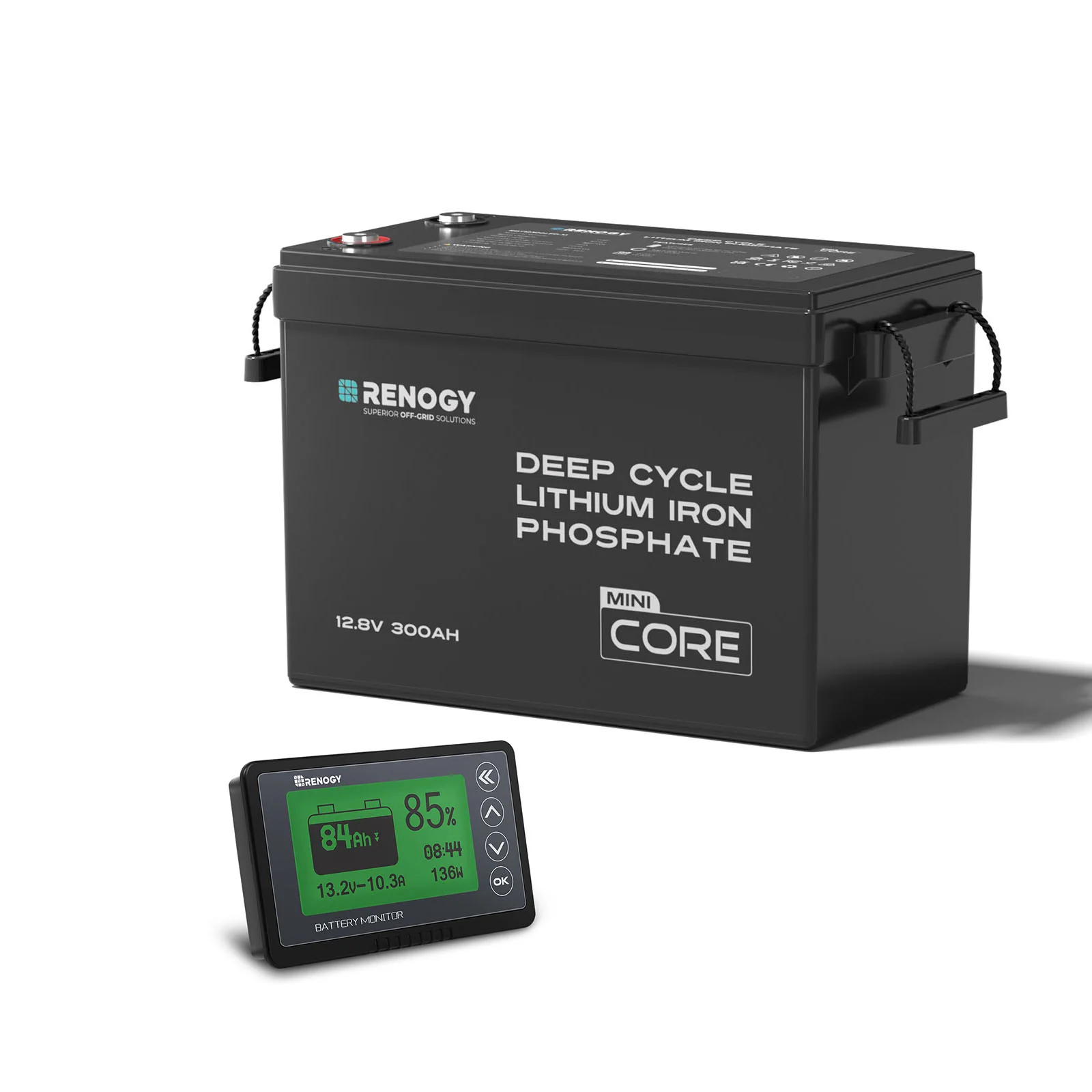 Renogy Core Mini - LiFePO4 12.8V 300/200/100Ah Lithium Batteries - Image 25